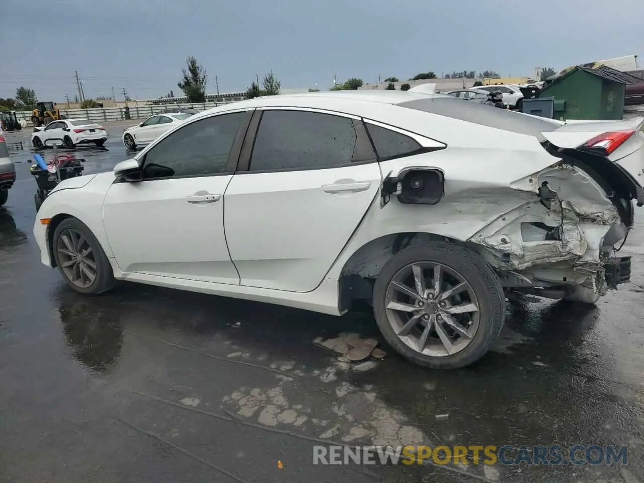 2 Photograph of a damaged car 19XFC1F33LE024409 HONDA CIVIC 2020