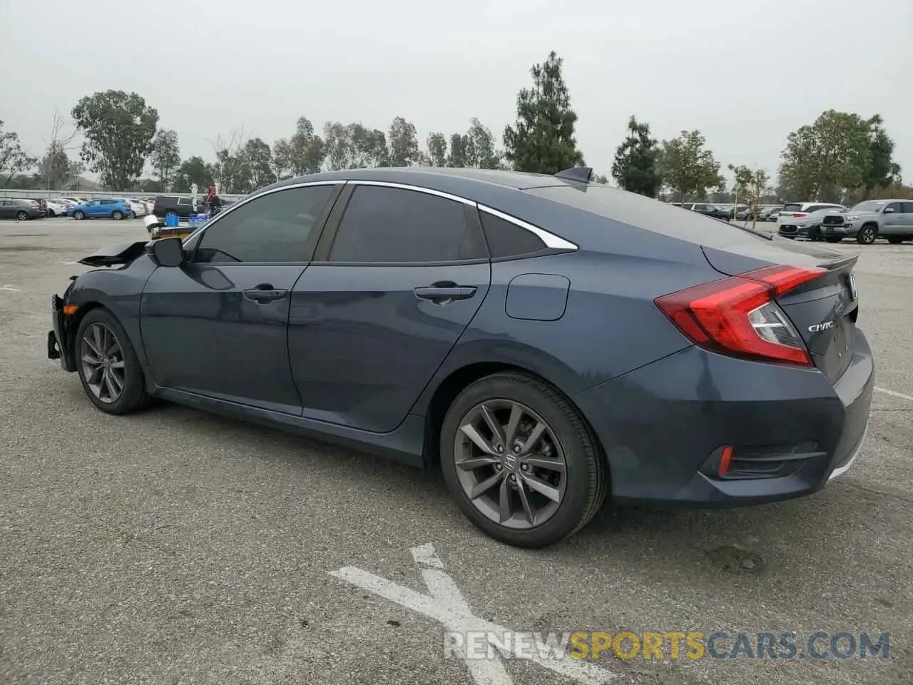 2 Photograph of a damaged car 19XFC1F33LE221547 HONDA CIVIC 2020