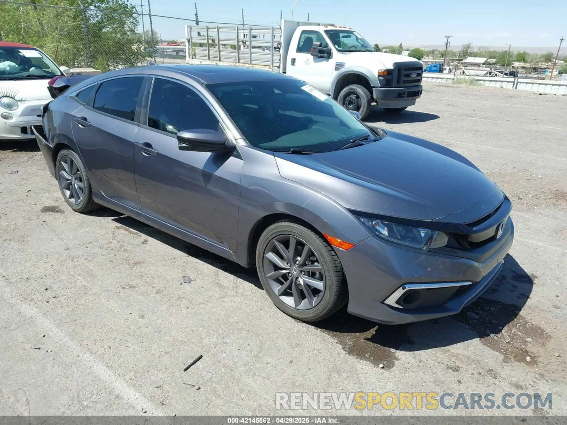 1 Photograph of a damaged car 19XFC1F34LE002404 HONDA CIVIC 2020