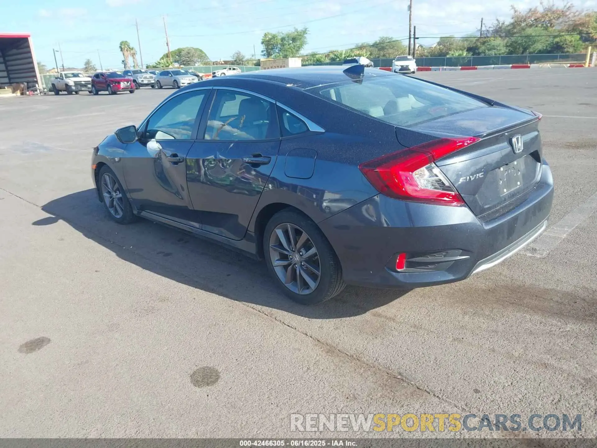 3 Photograph of a damaged car 19XFC1F34LE008249 HONDA CIVIC 2020
