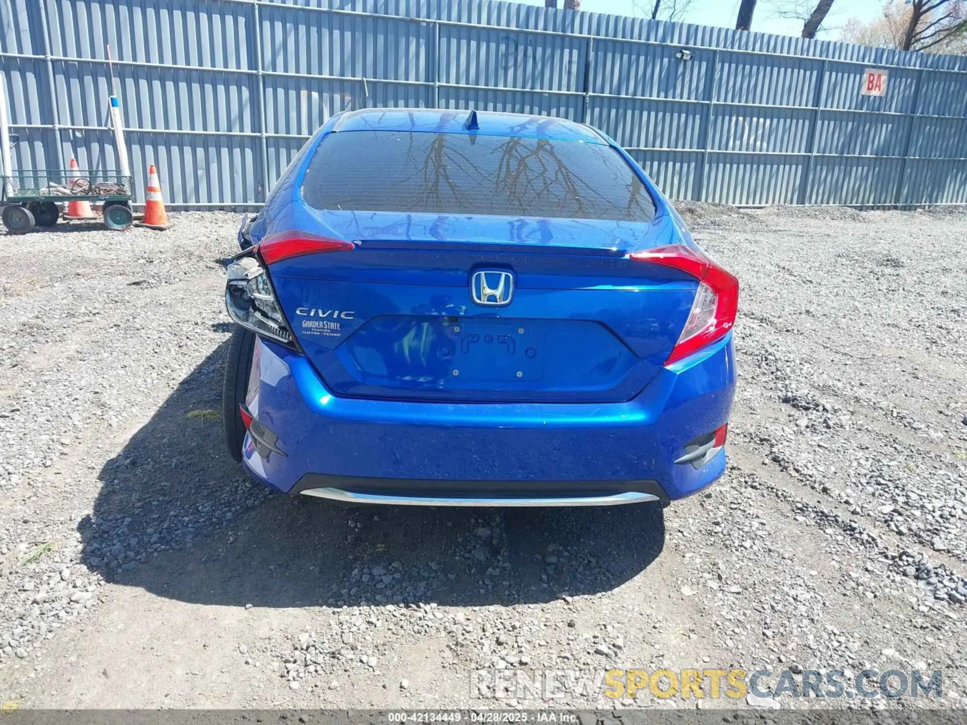 16 Photograph of a damaged car 19XFC1F34LE205535 HONDA CIVIC 2020