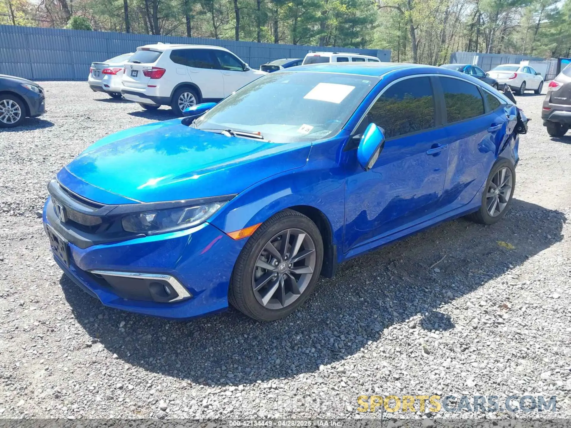 2 Photograph of a damaged car 19XFC1F34LE205535 HONDA CIVIC 2020