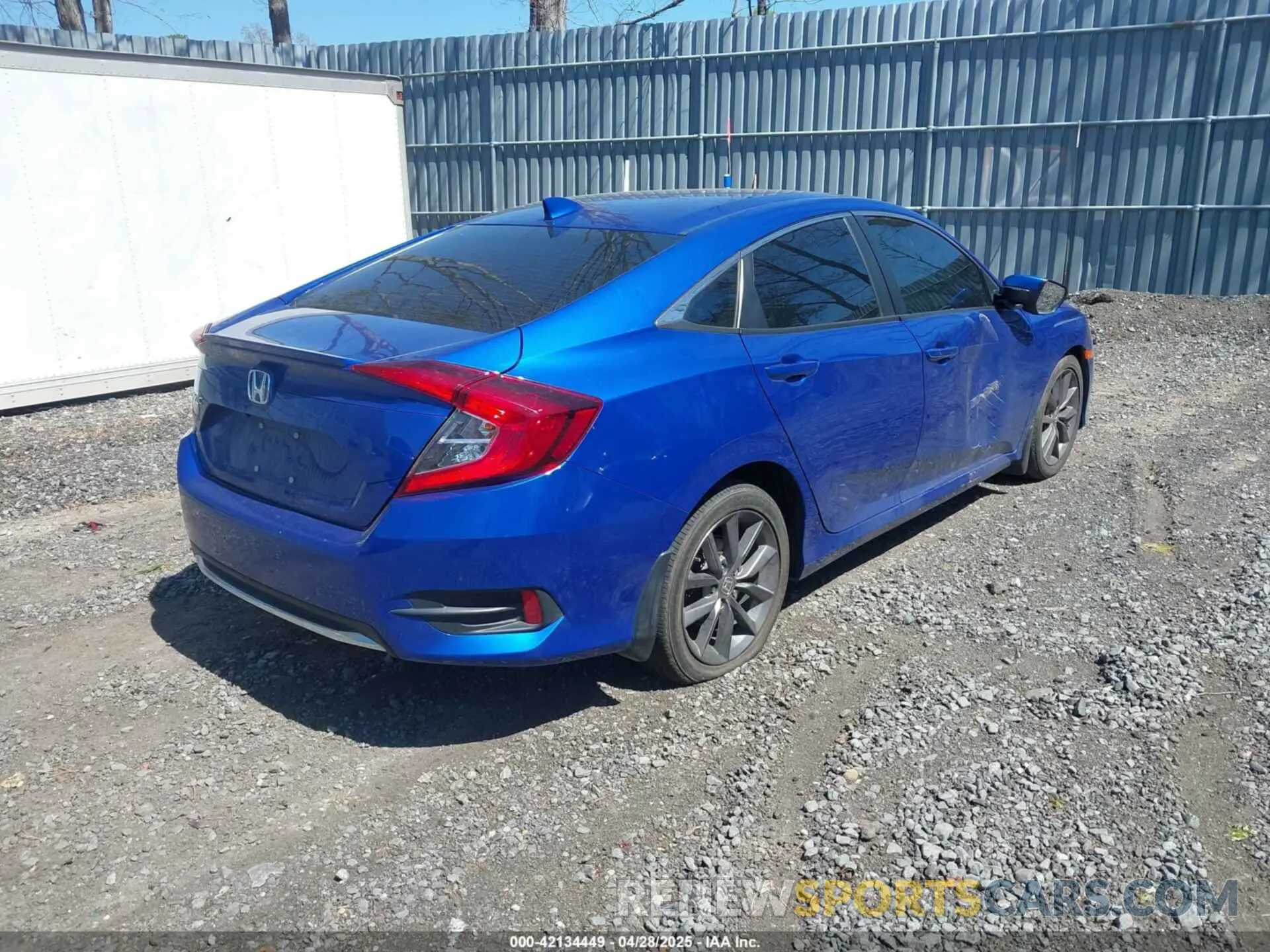 4 Photograph of a damaged car 19XFC1F34LE205535 HONDA CIVIC 2020