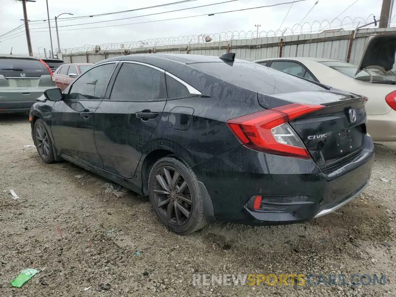 2 Фотография поврежденного автомобиля 19XFC1F34LE220391 HONDA CIVIC 2020