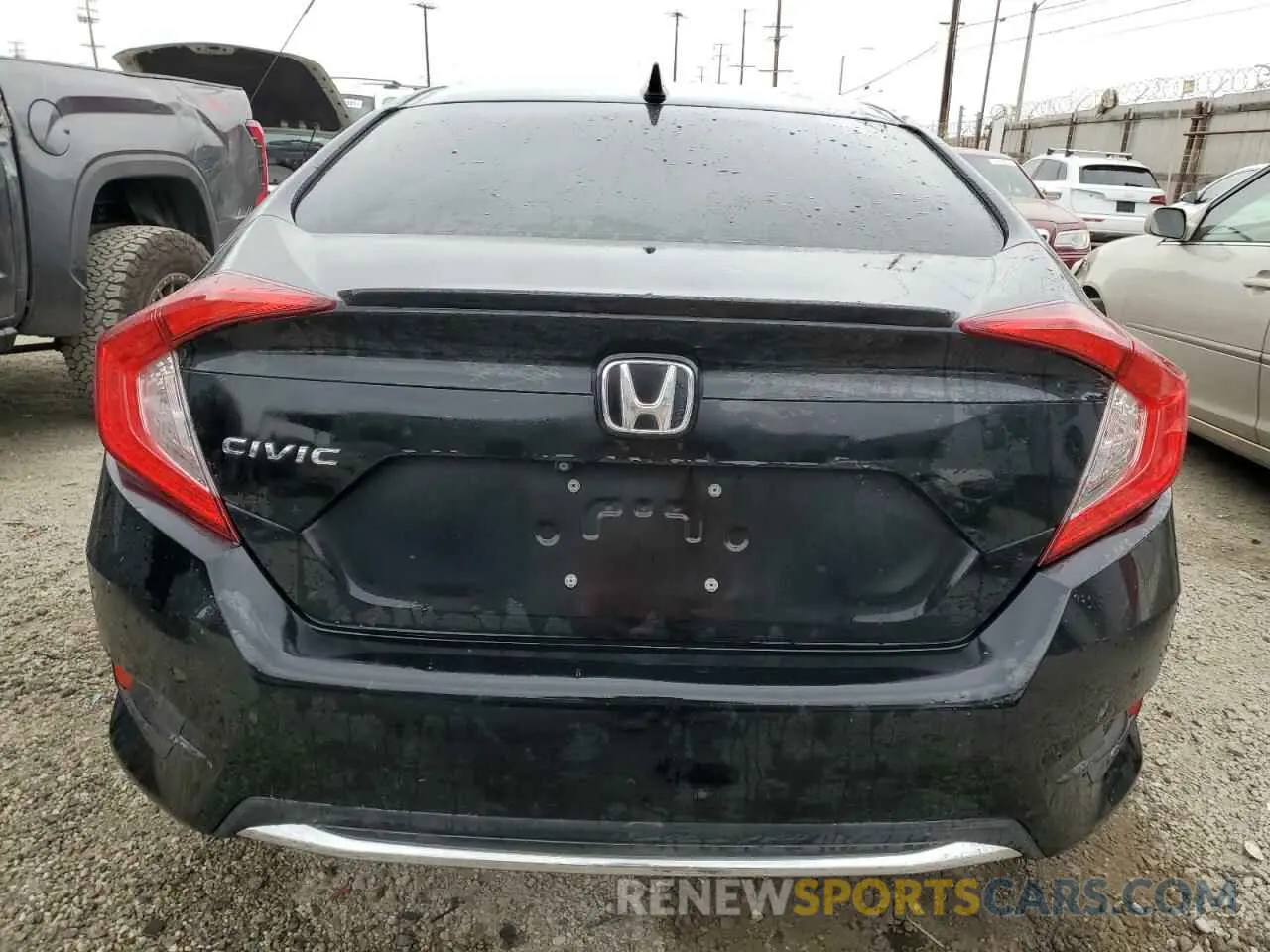6 Фотография поврежденного автомобиля 19XFC1F34LE220391 HONDA CIVIC 2020