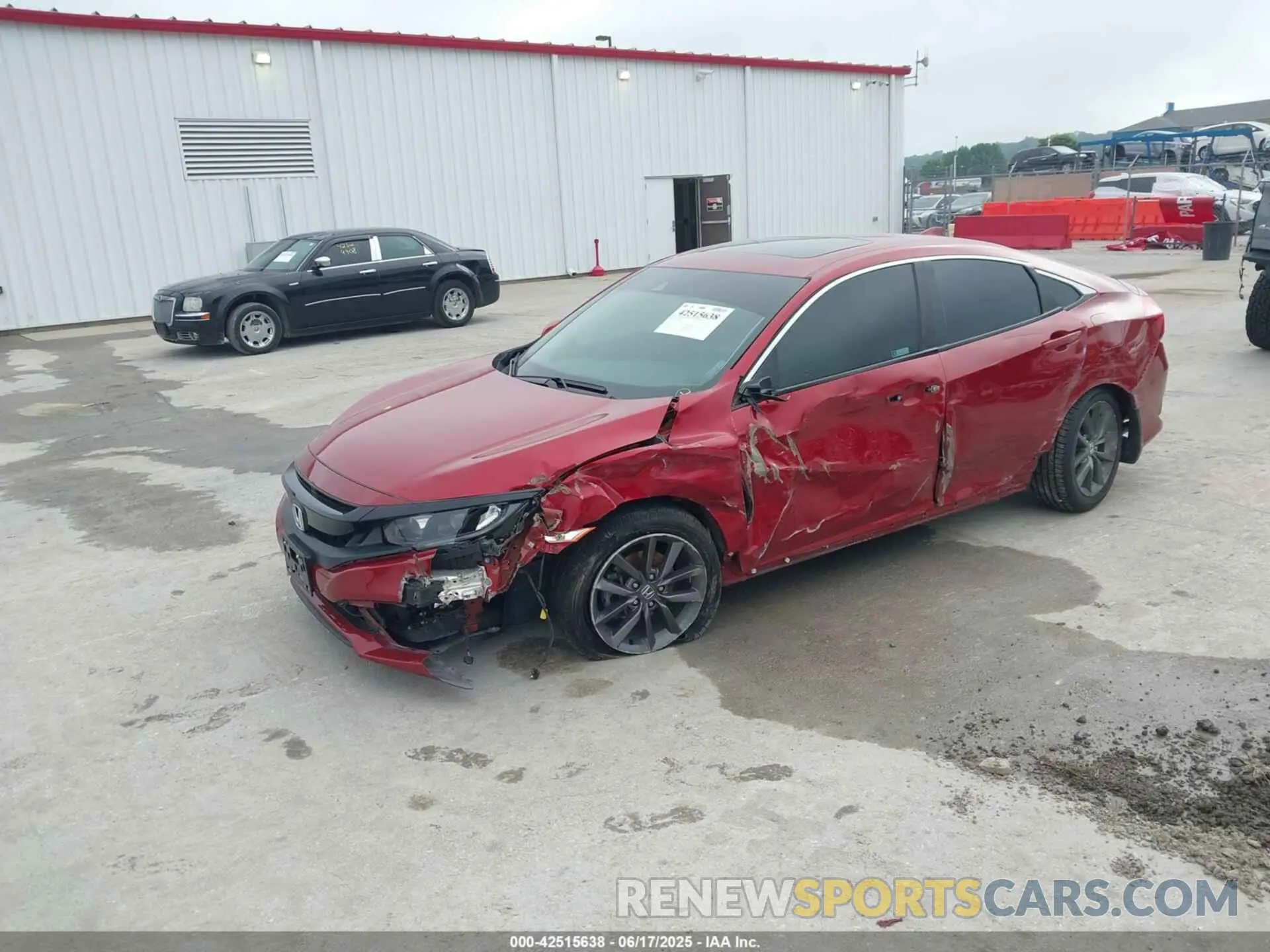 2 Photograph of a damaged car 19XFC1F35LE020636 HONDA CIVIC 2020