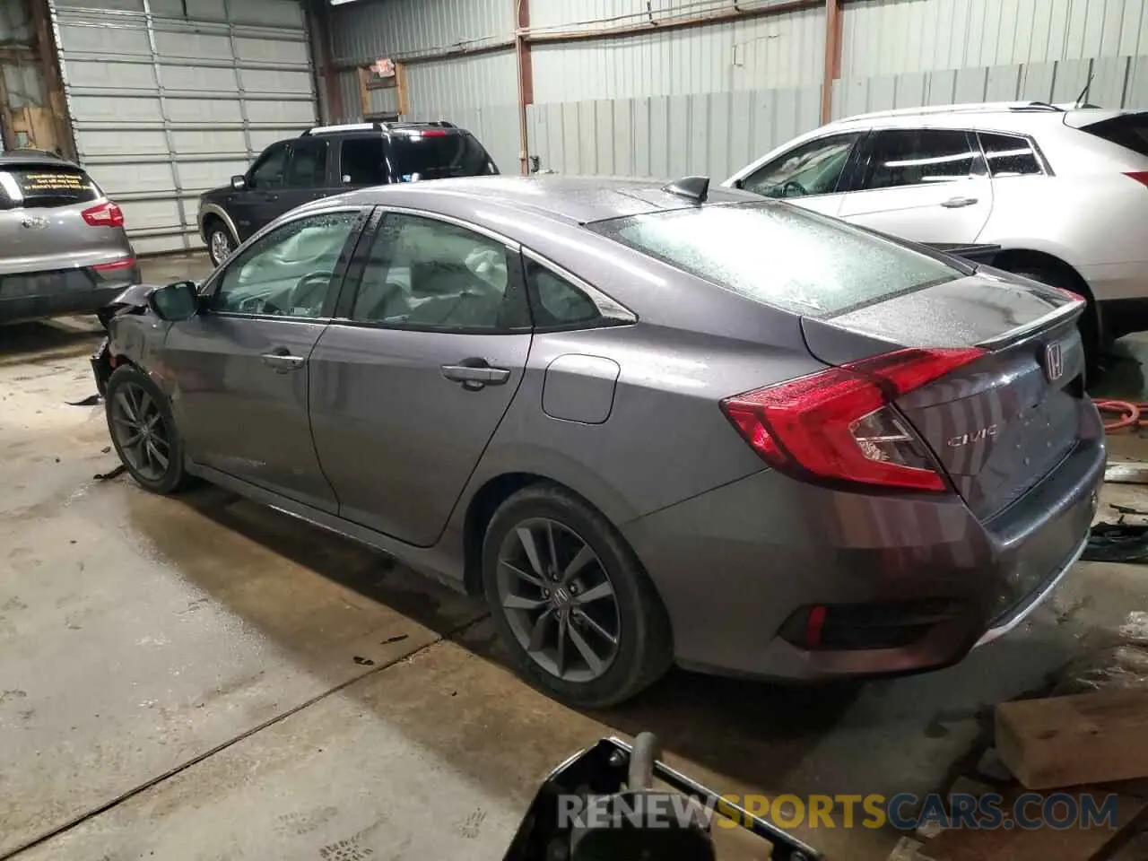 2 Photograph of a damaged car 19XFC1F35LE221582 HONDA CIVIC 2020