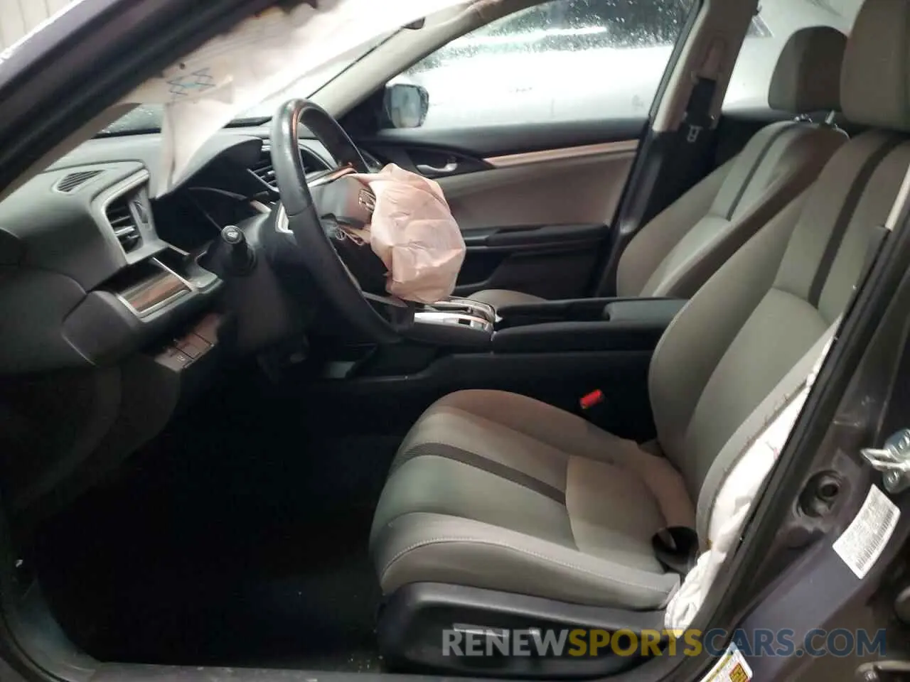 7 Photograph of a damaged car 19XFC1F35LE221582 HONDA CIVIC 2020