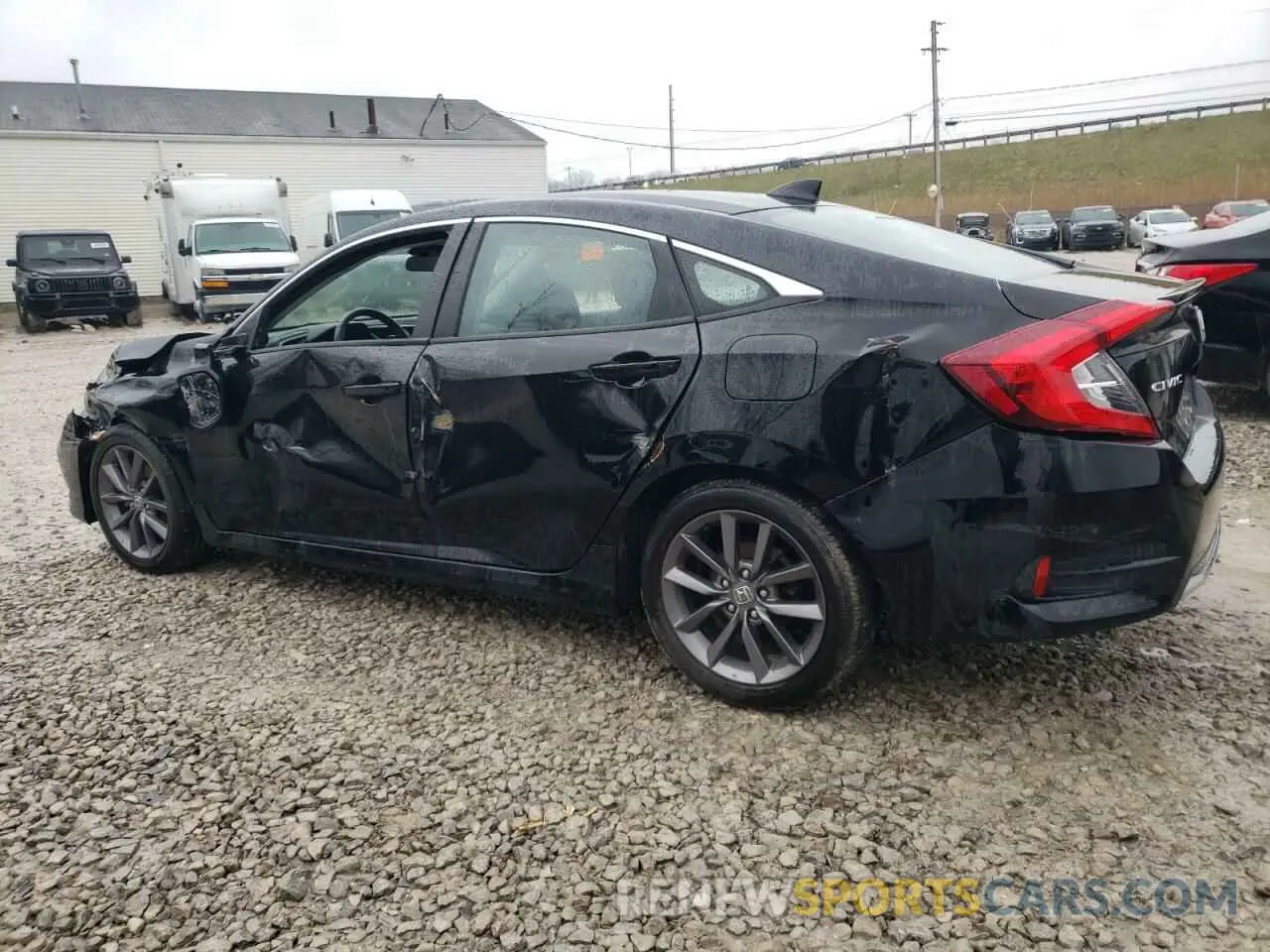 2 Фотография поврежденного автомобиля 19XFC1F36LE010231 HONDA CIVIC 2020