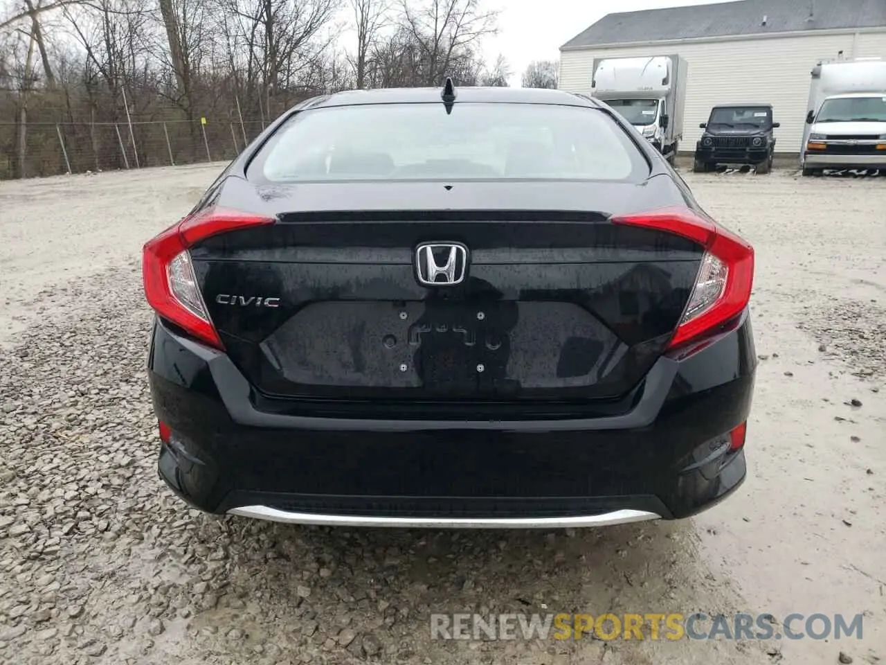 6 Фотография поврежденного автомобиля 19XFC1F36LE010231 HONDA CIVIC 2020