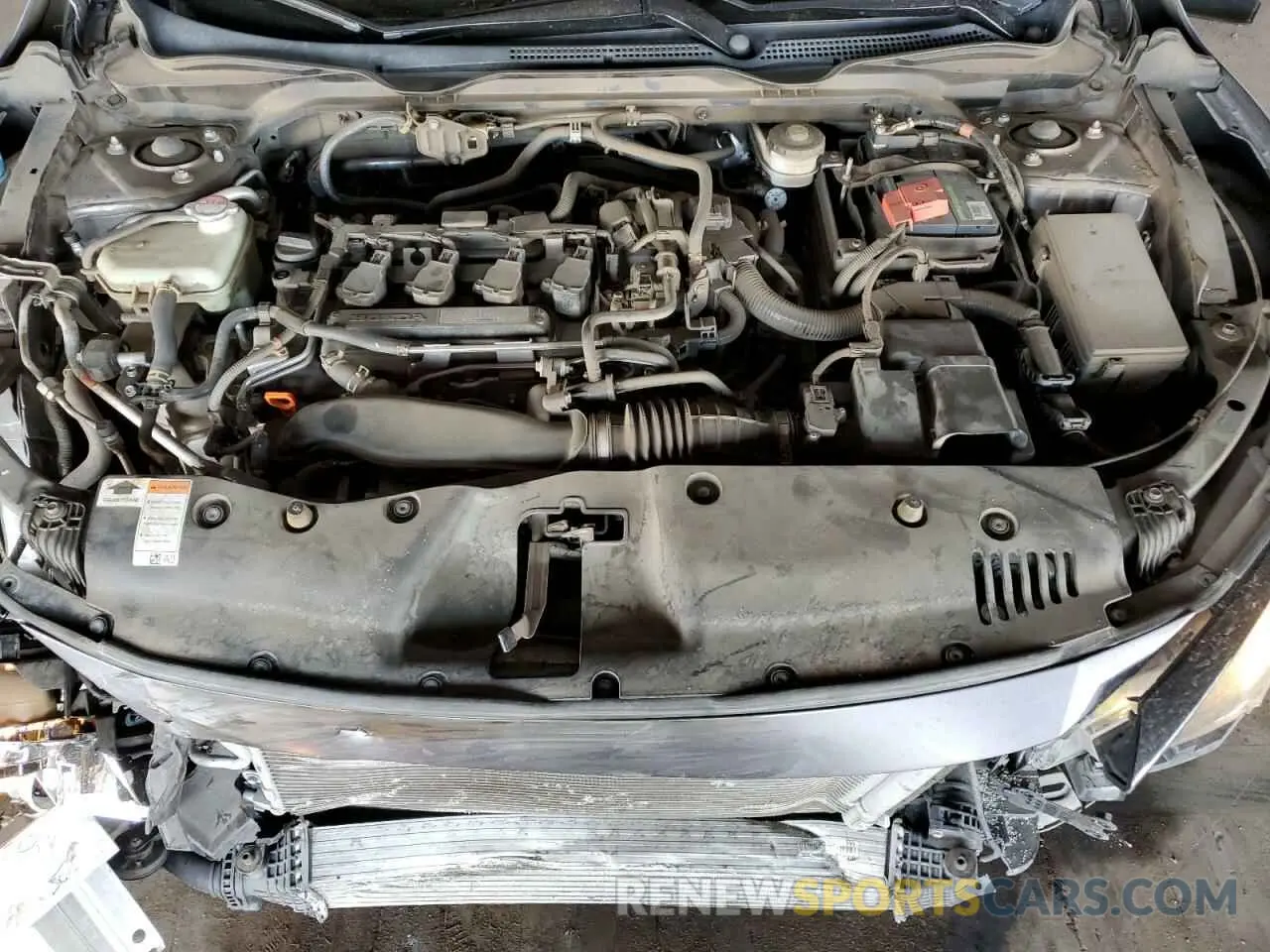 12 Photograph of a damaged car 19XFC1F36LE019690 HONDA CIVIC 2020