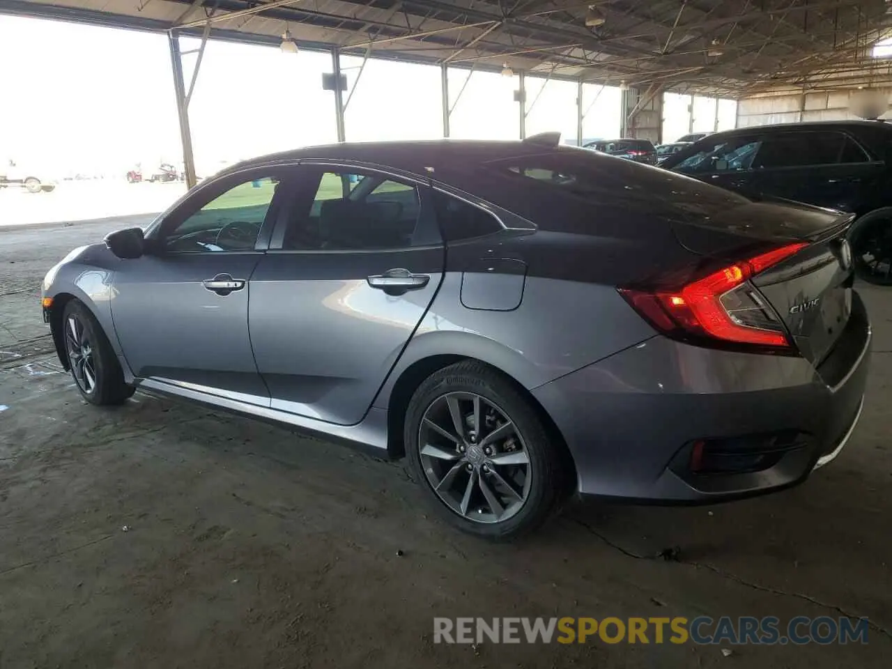 2 Photograph of a damaged car 19XFC1F36LE019690 HONDA CIVIC 2020