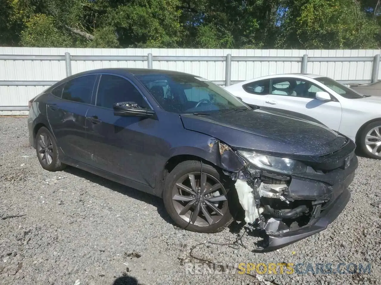 4 Фотография поврежденного автомобиля 19XFC1F36LE020127 HONDA CIVIC 2020