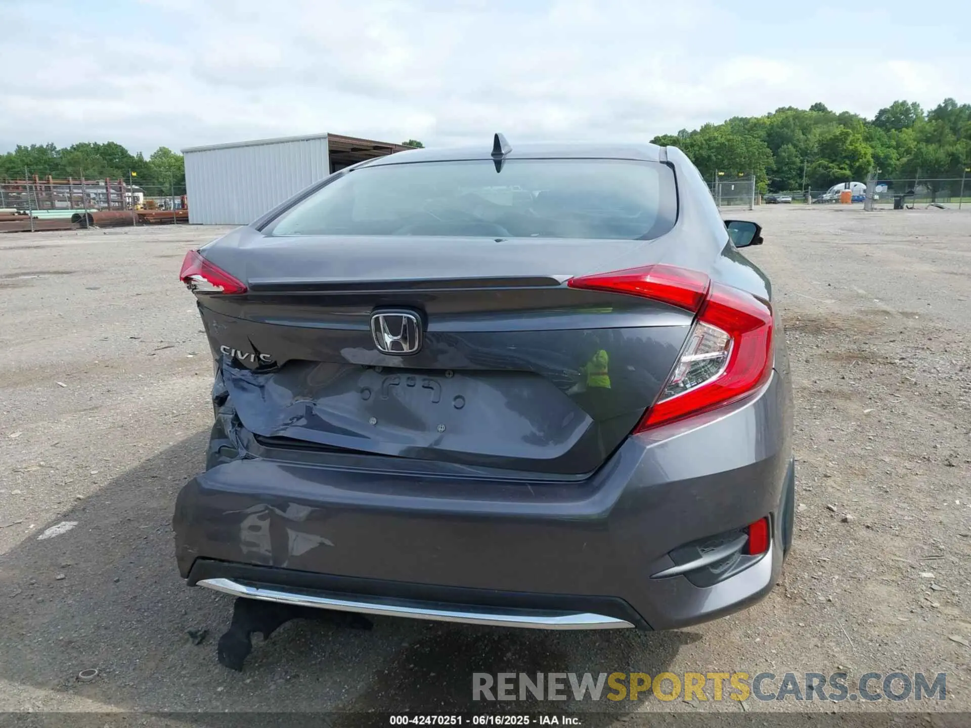 16 Photograph of a damaged car 19XFC1F36LE021648 HONDA CIVIC 2020
