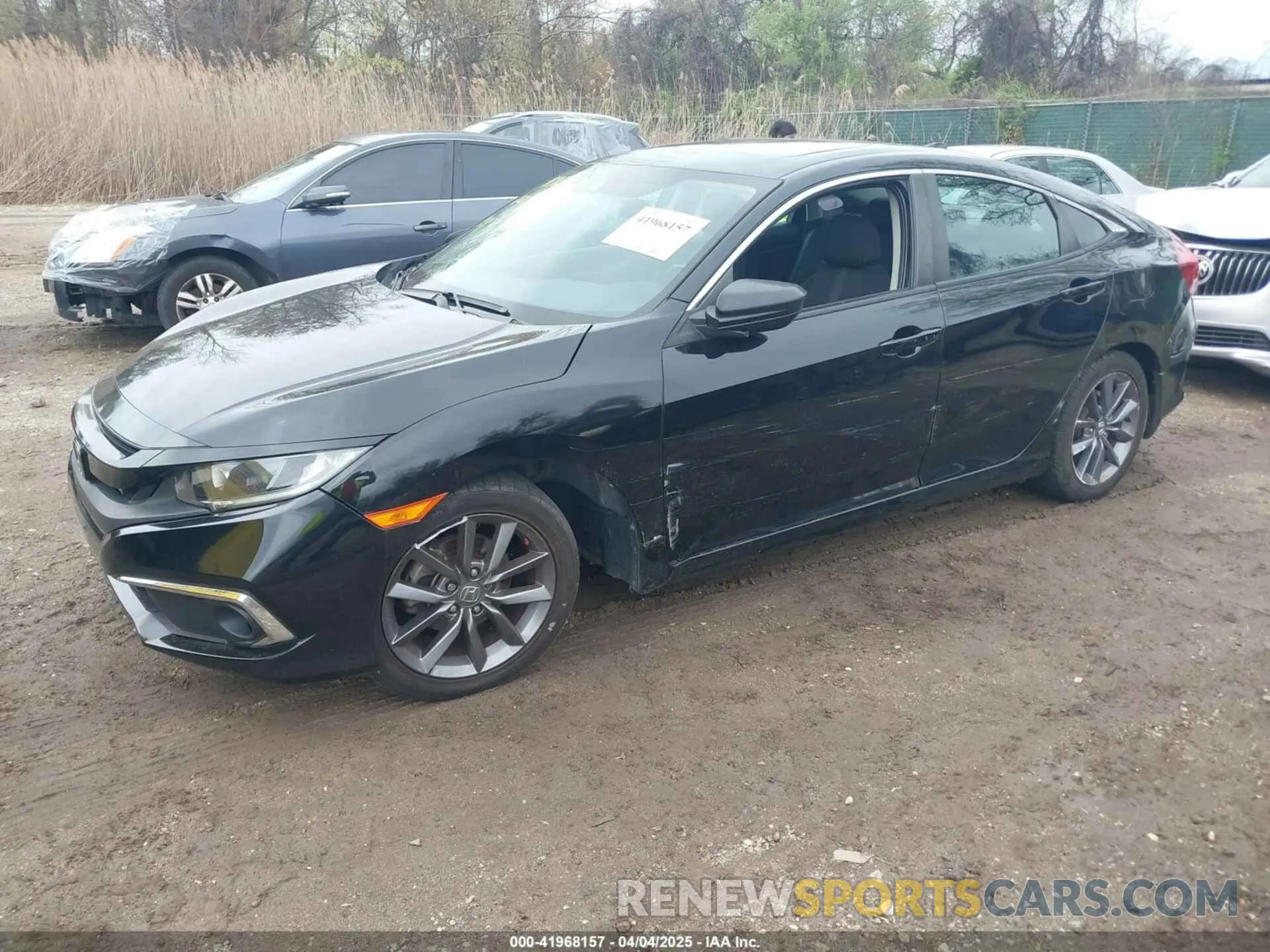 2 Photograph of a damaged car 19XFC1F36LE219033 HONDA CIVIC 2020