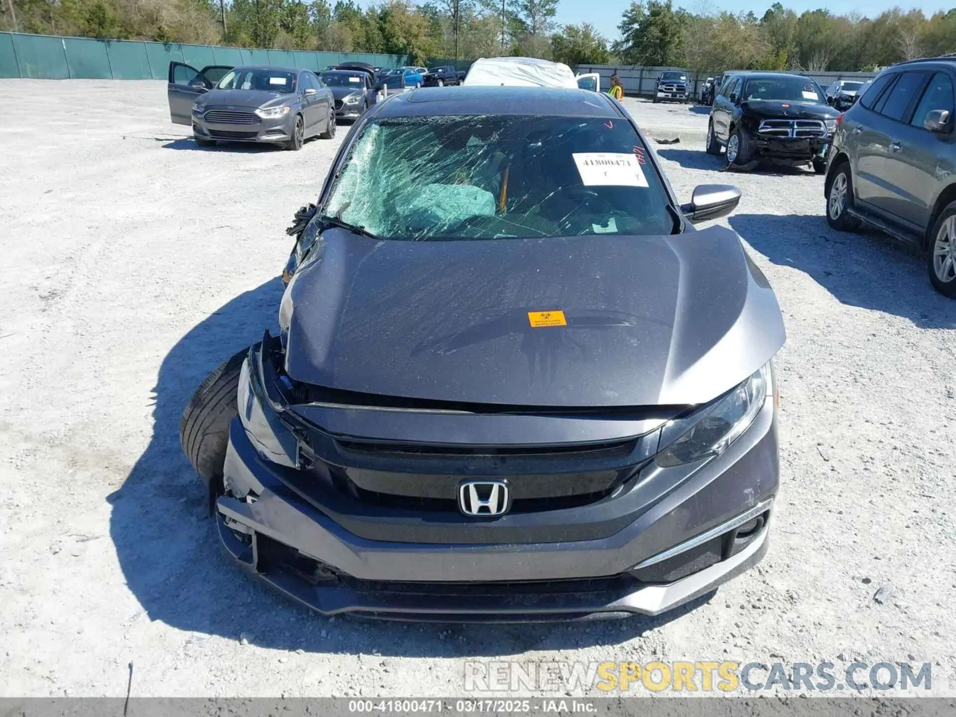 11 Photograph of a damaged car 19XFC1F37LE015499 HONDA CIVIC 2020