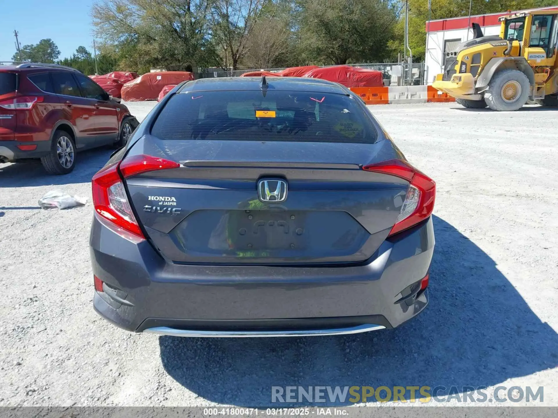 15 Photograph of a damaged car 19XFC1F37LE015499 HONDA CIVIC 2020