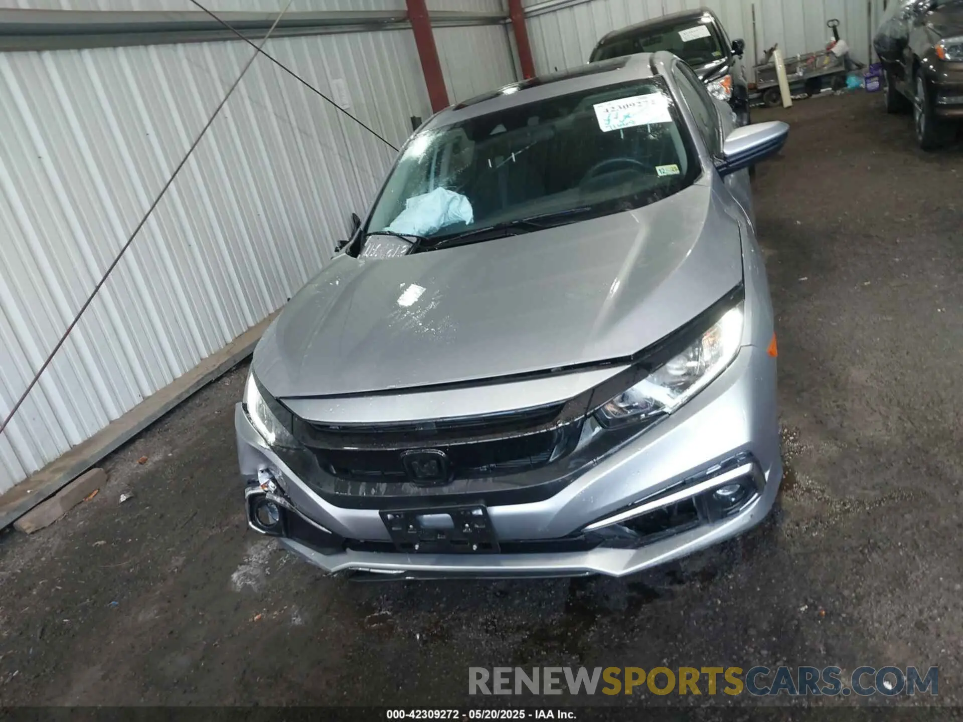 12 Фотография поврежденного автомобиля 19XFC1F37LE024476 HONDA CIVIC 2020