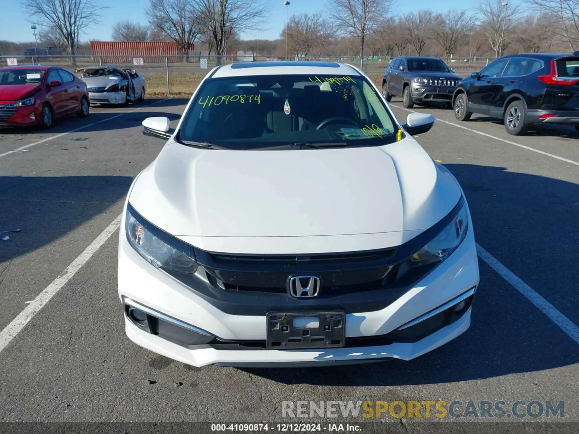 12 Photograph of a damaged car 19XFC1F37LE209269 HONDA CIVIC 2020