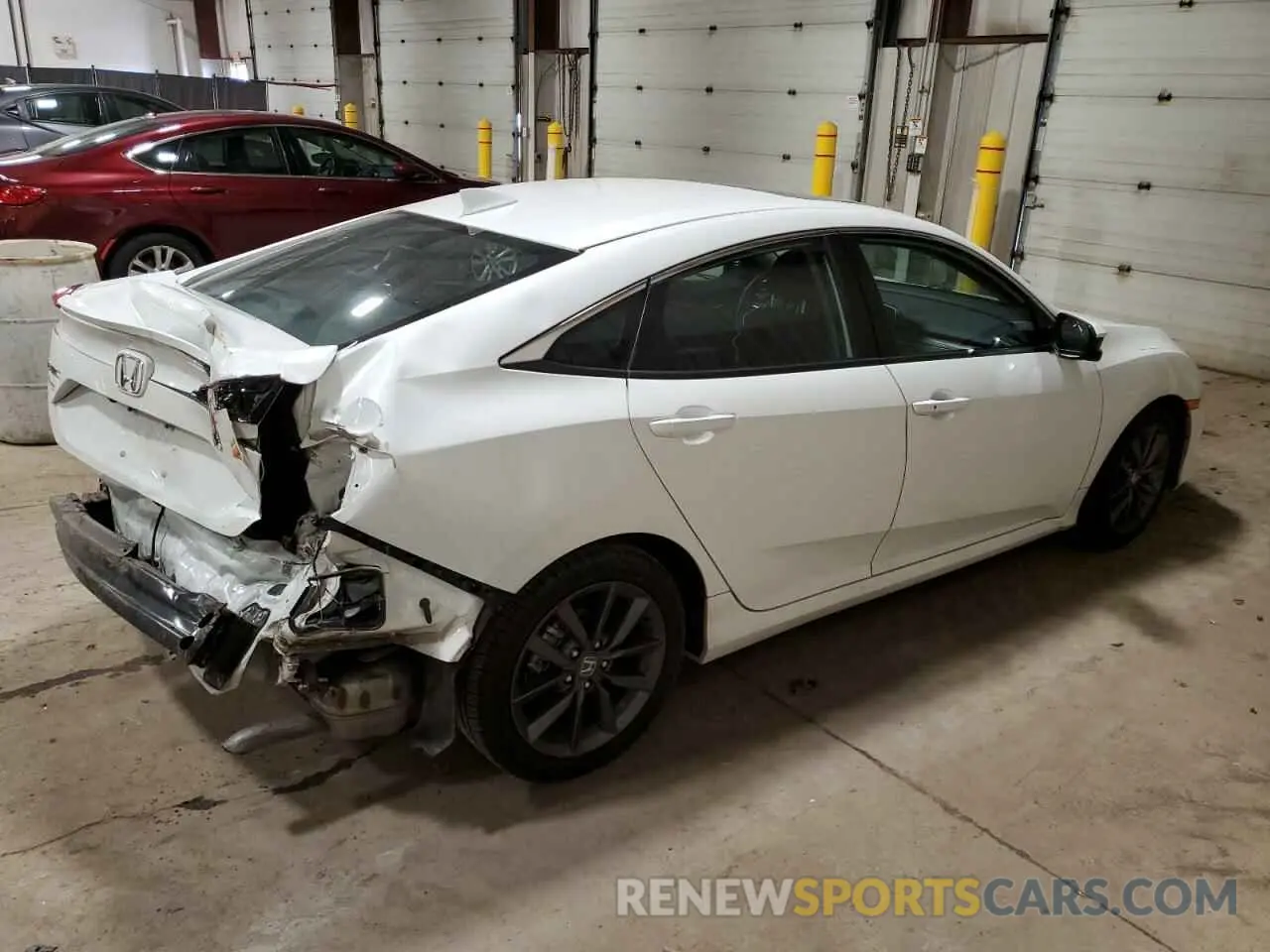 3 Photograph of a damaged car 19XFC1F37LE213550 HONDA CIVIC 2020