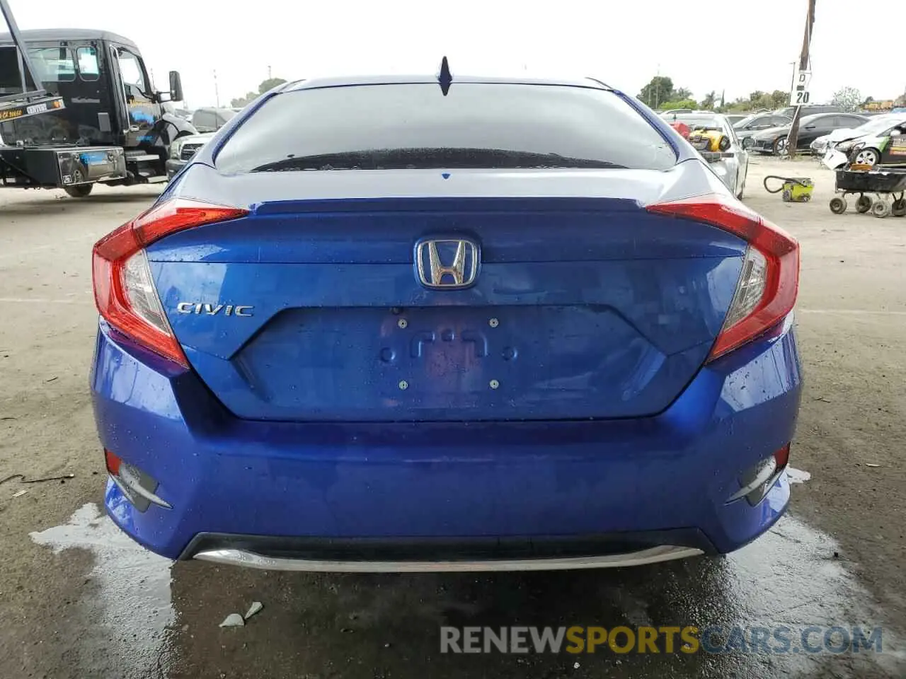 6 Photograph of a damaged car 19XFC1F37LE215511 HONDA CIVIC 2020