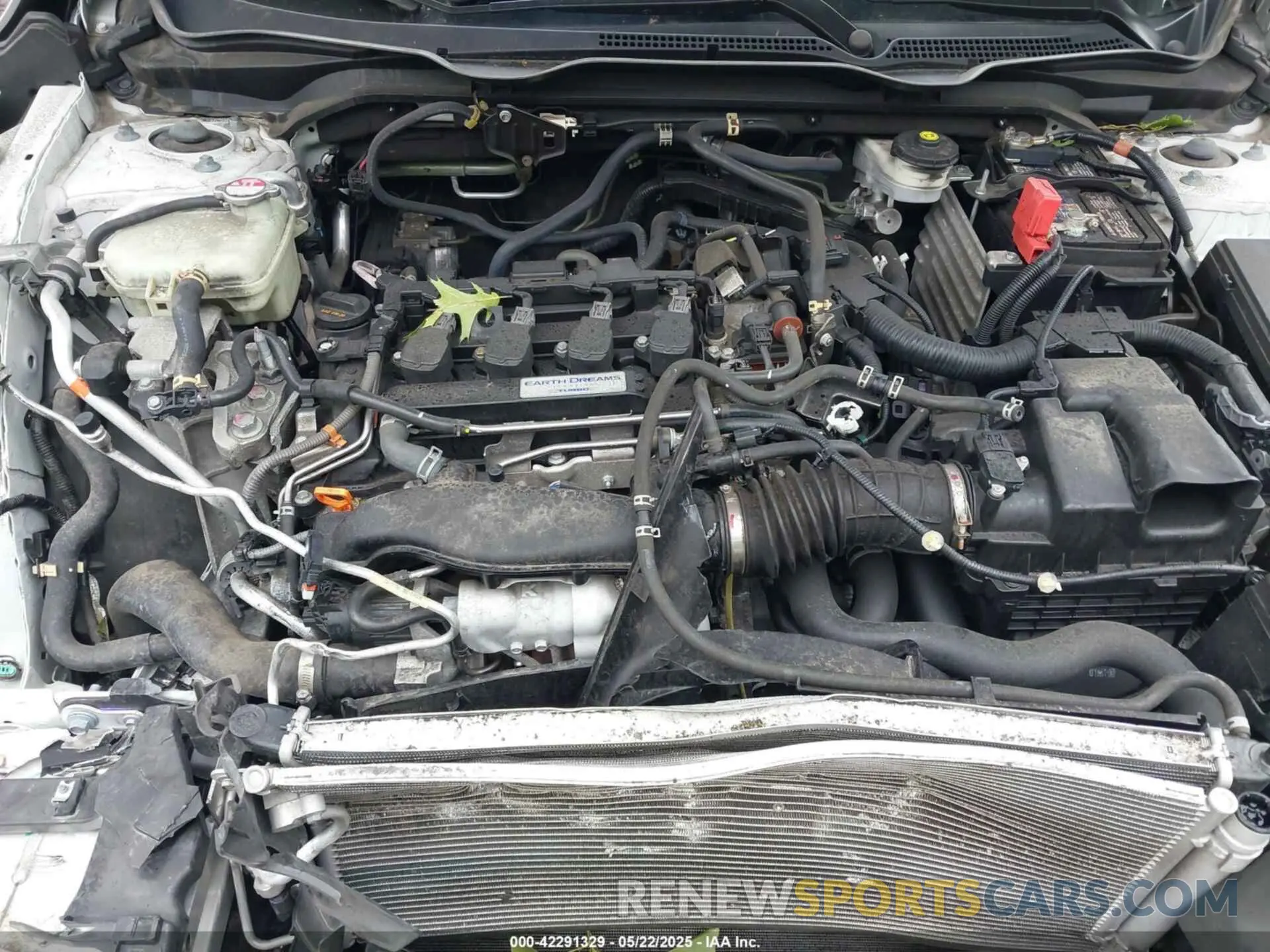 10 Фотография поврежденного автомобиля 19XFC1F37LE218148 HONDA CIVIC 2020
