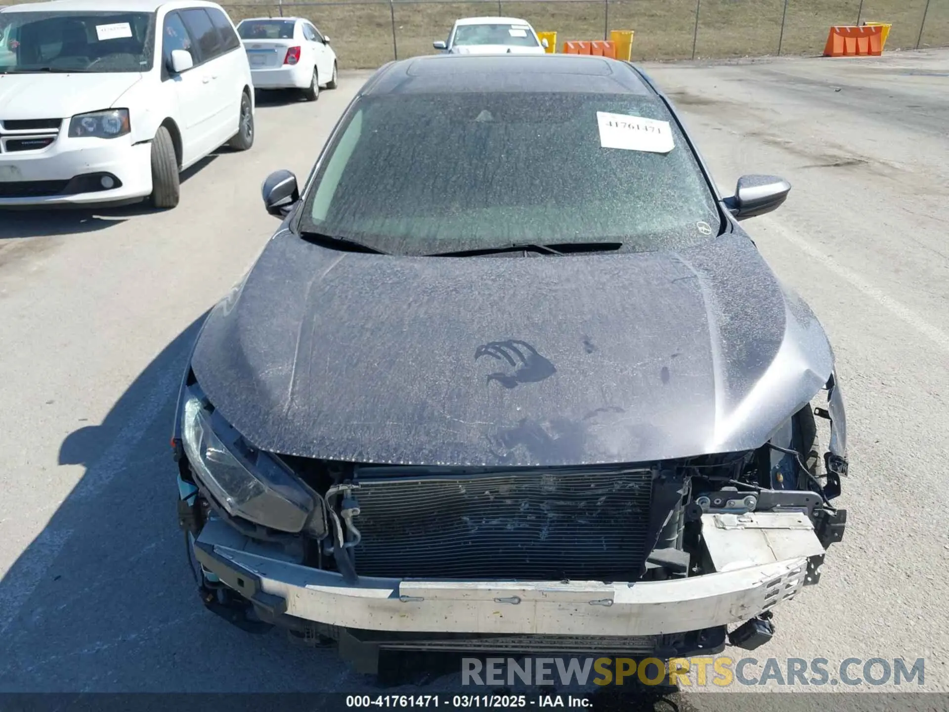 13 Фотография поврежденного автомобиля 19XFC1F38LE008822 HONDA CIVIC 2020