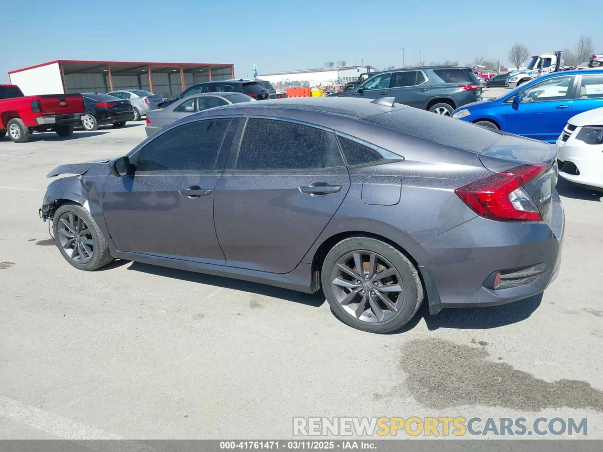15 Фотография поврежденного автомобиля 19XFC1F38LE008822 HONDA CIVIC 2020