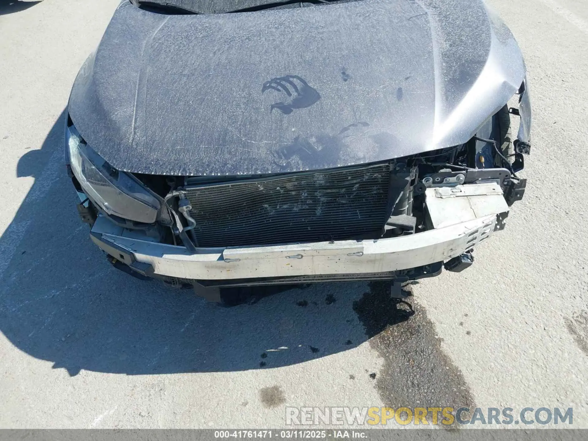 6 Фотография поврежденного автомобиля 19XFC1F38LE008822 HONDA CIVIC 2020