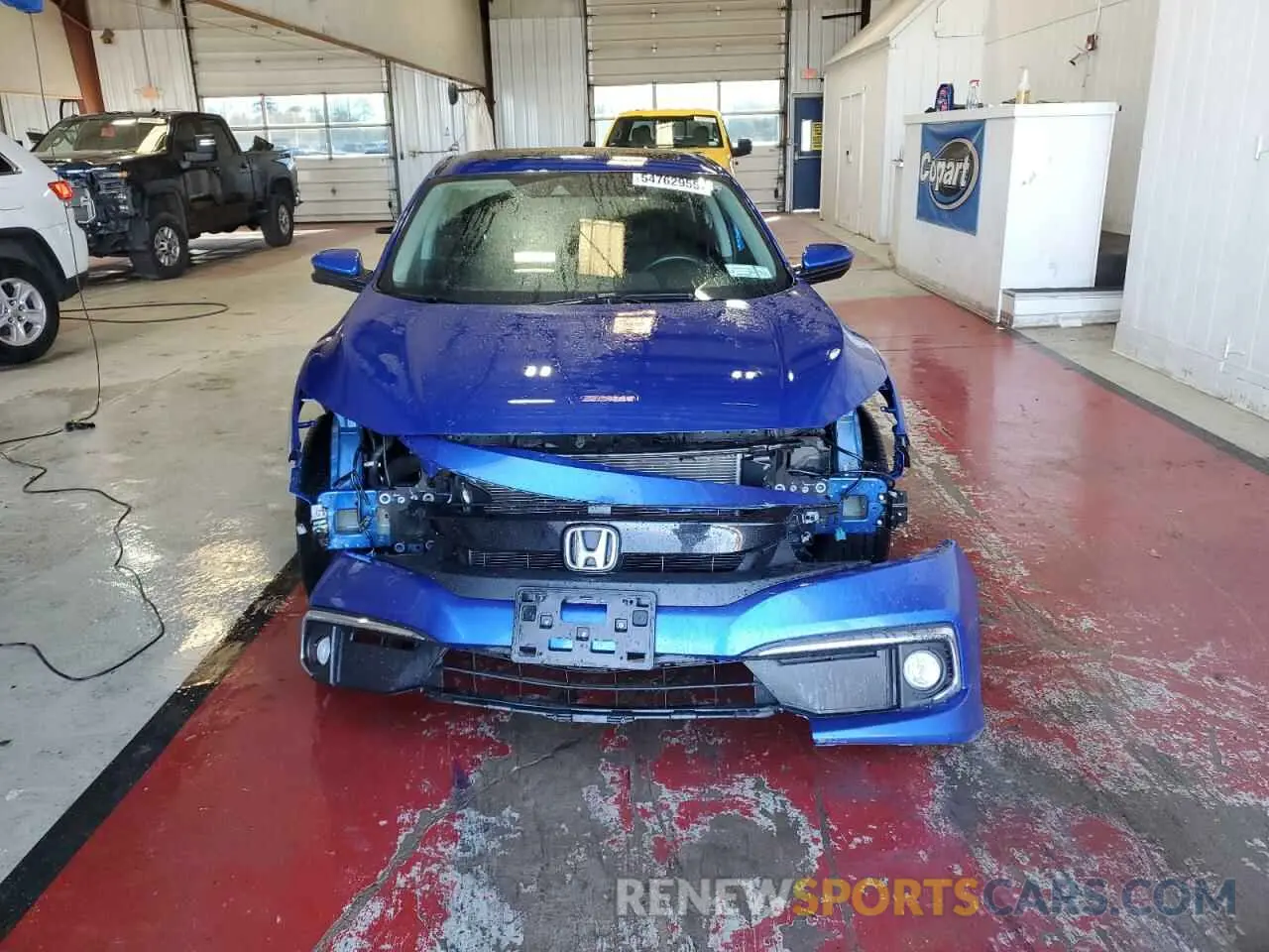 5 Photograph of a damaged car 19XFC1F38LE209233 HONDA CIVIC 2020