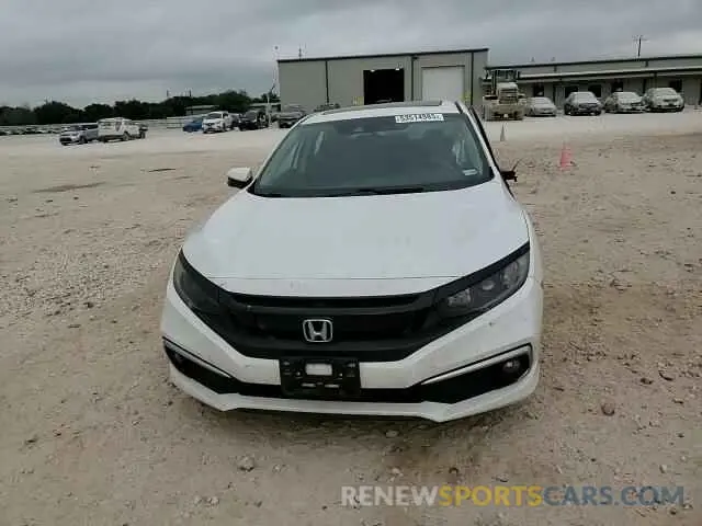 10 Фотография поврежденного автомобиля 19XFC1F38LE215209 HONDA CIVIC 2020