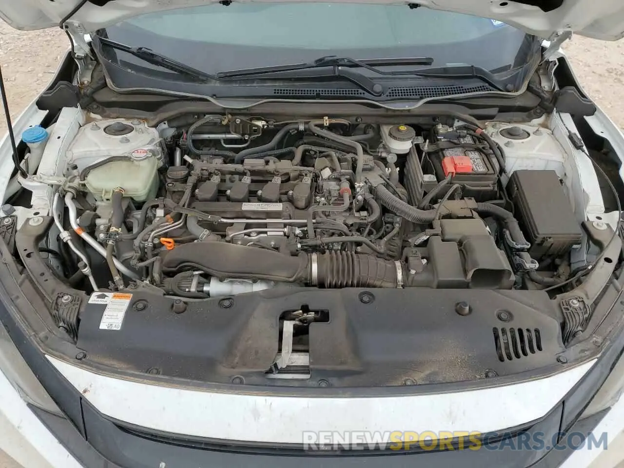 13 Фотография поврежденного автомобиля 19XFC1F38LE215209 HONDA CIVIC 2020