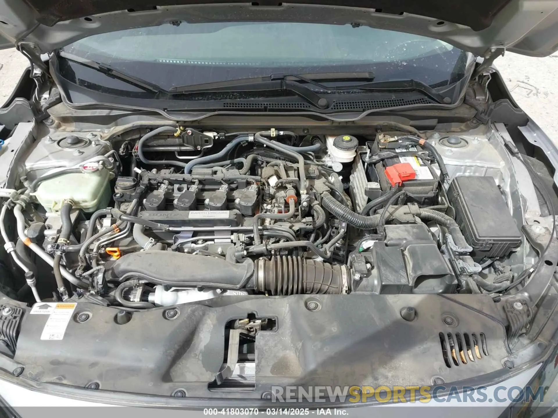 10 Photograph of a damaged car 19XFC1F39LE000129 HONDA CIVIC 2020