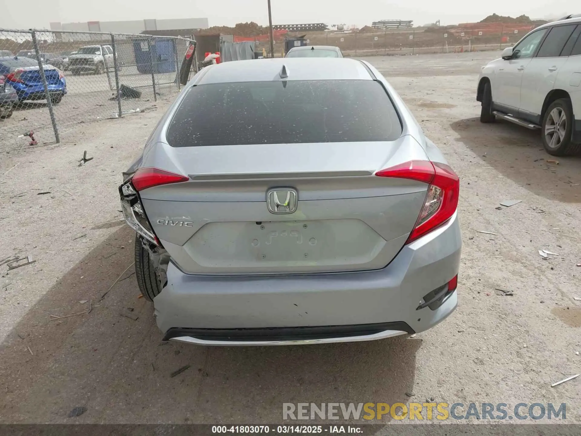 16 Photograph of a damaged car 19XFC1F39LE000129 HONDA CIVIC 2020
