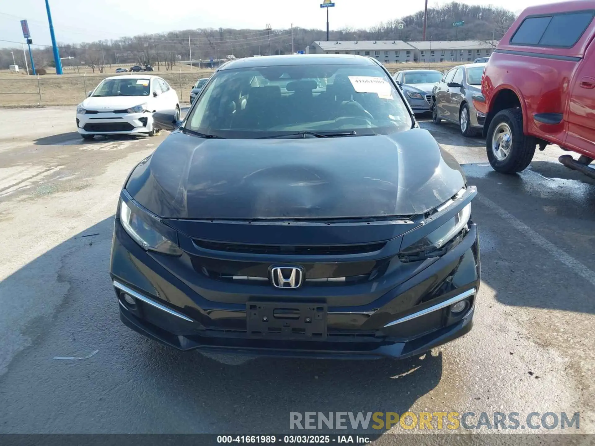 13 Photograph of a damaged car 19XFC1F39LE025161 HONDA CIVIC 2020