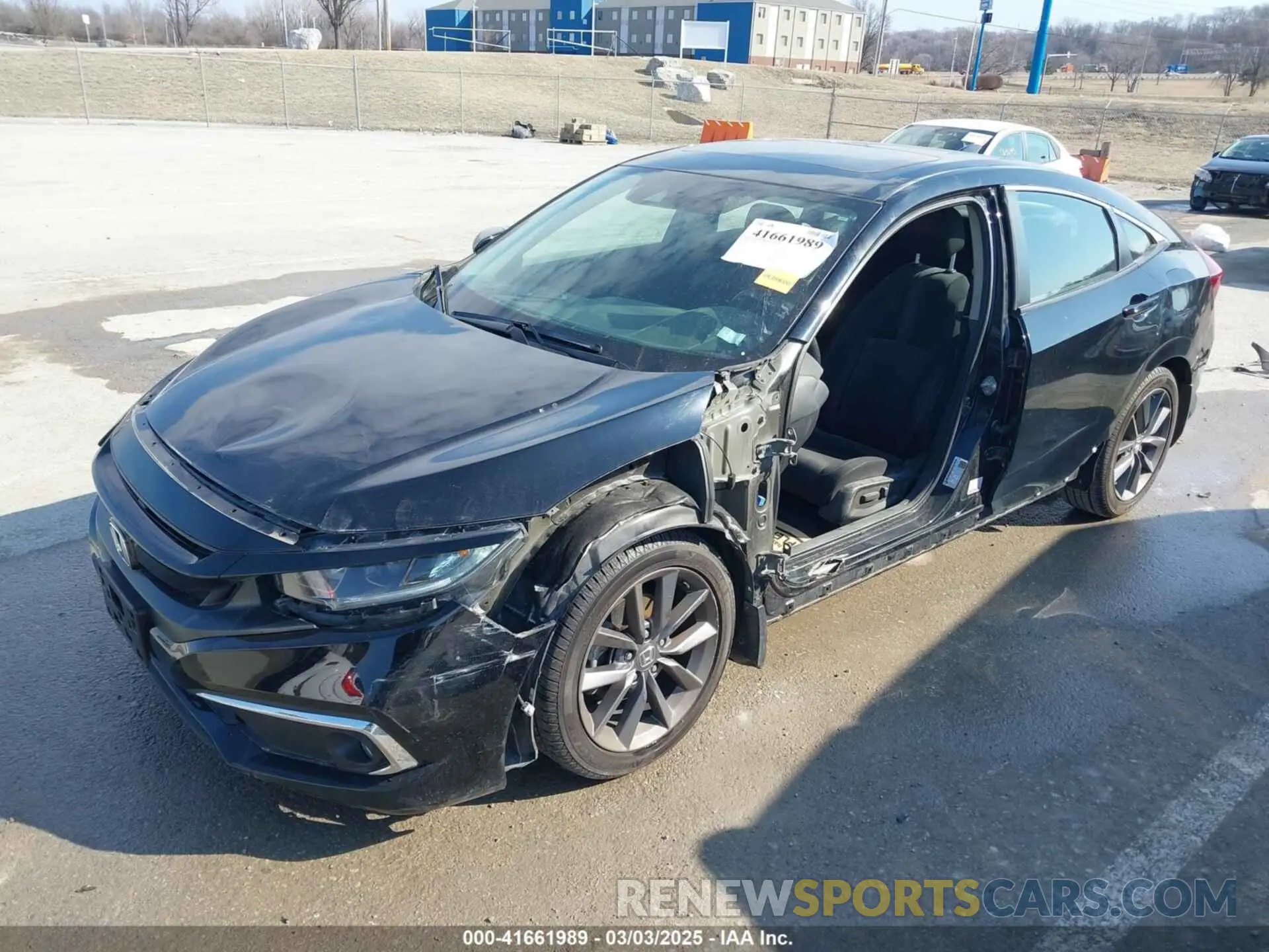 2 Photograph of a damaged car 19XFC1F39LE025161 HONDA CIVIC 2020
