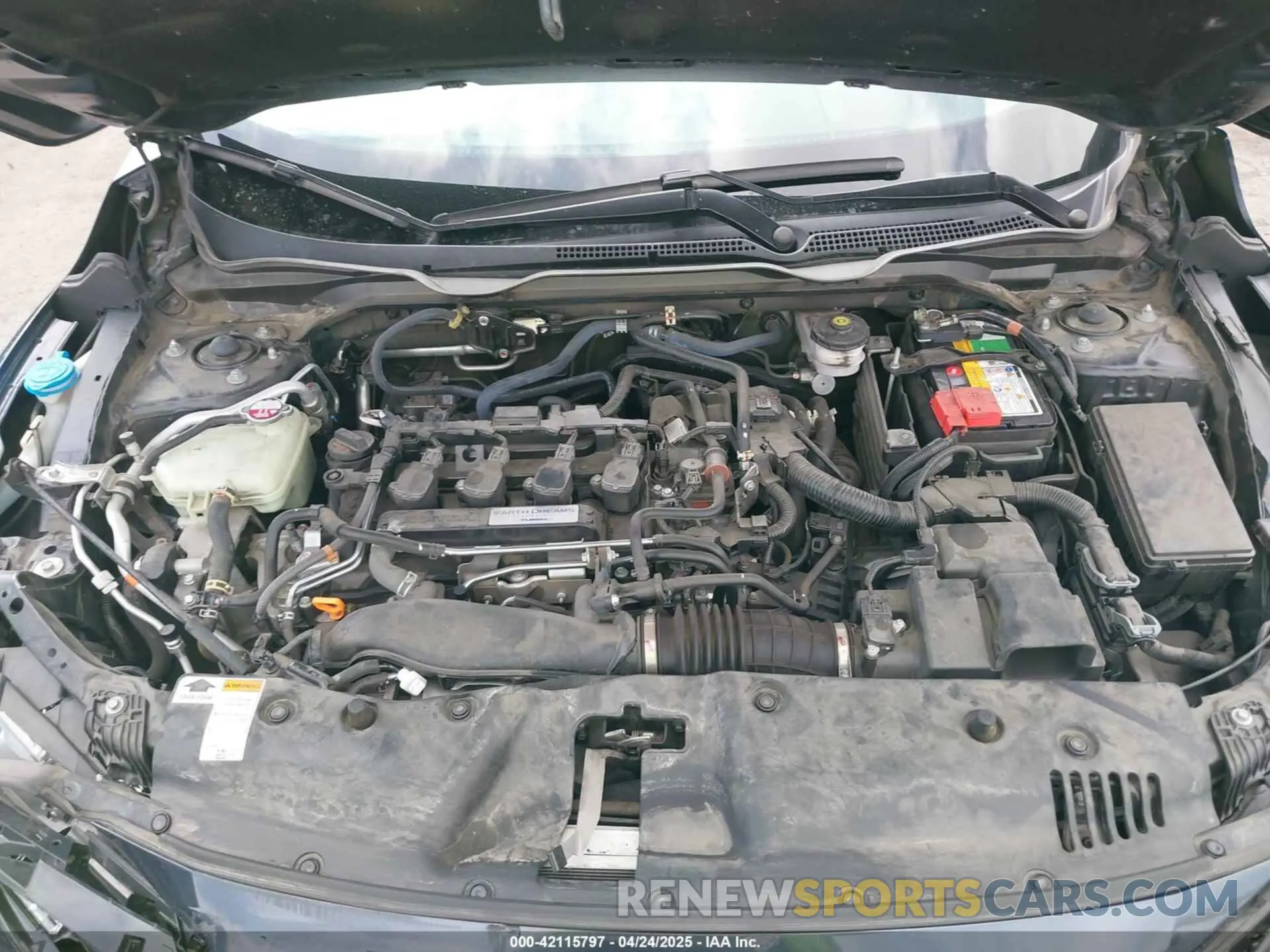 10 Photograph of a damaged car 19XFC1F39LE200458 HONDA CIVIC 2020
