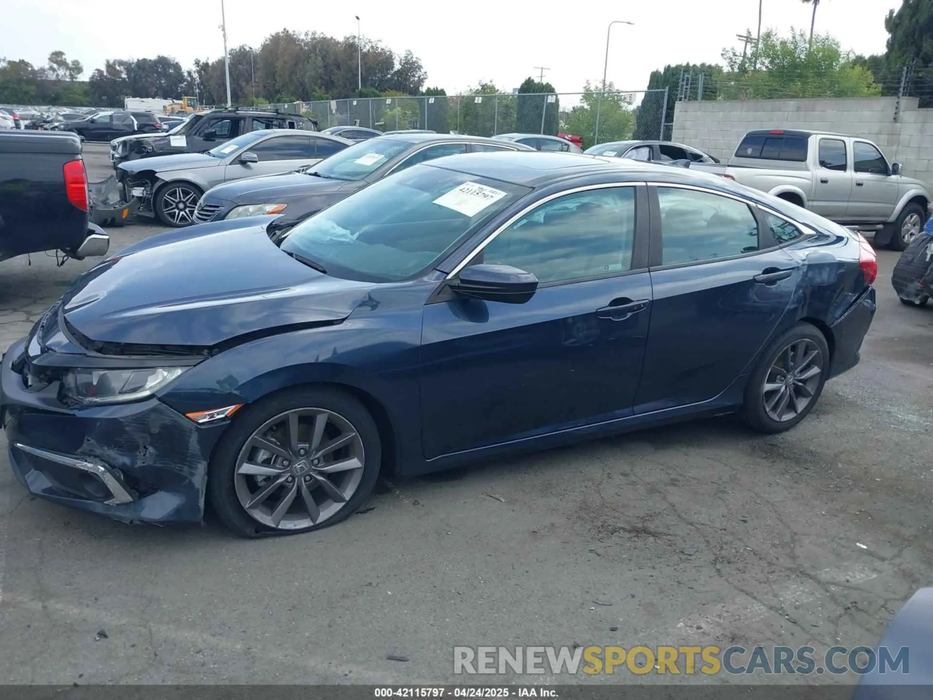14 Photograph of a damaged car 19XFC1F39LE200458 HONDA CIVIC 2020
