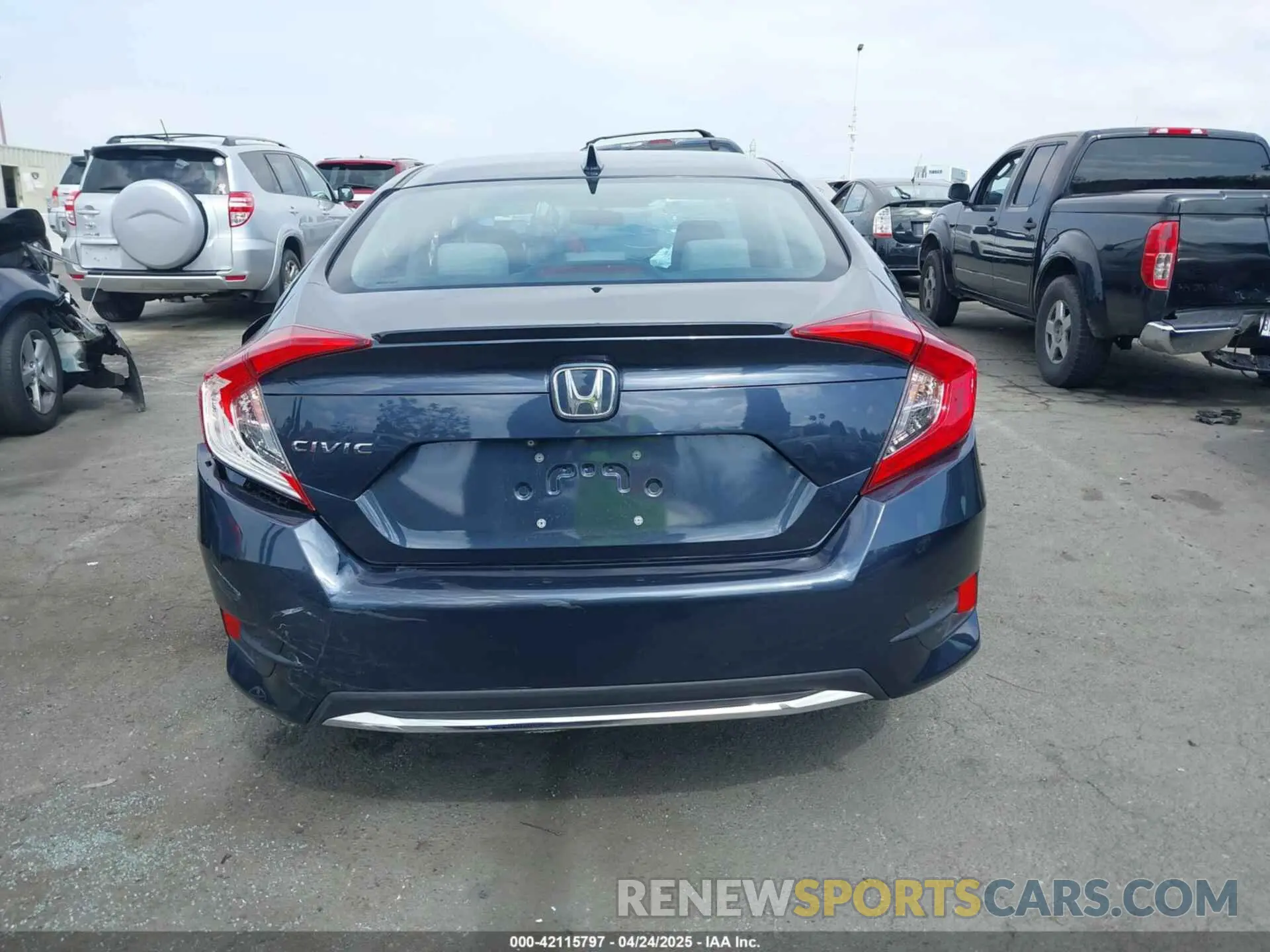 16 Photograph of a damaged car 19XFC1F39LE200458 HONDA CIVIC 2020