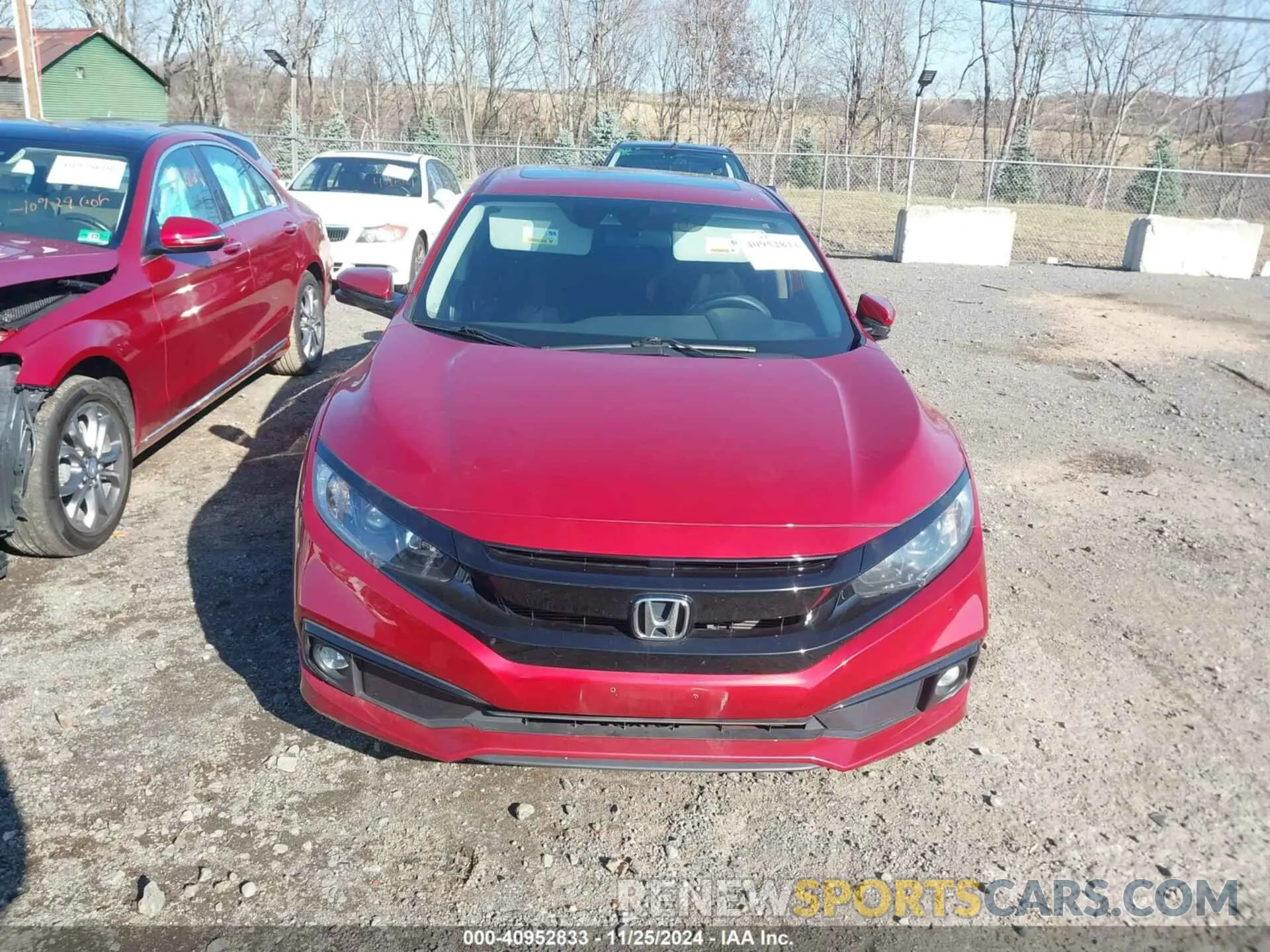 11 Photograph of a damaged car 19XFC1F39LE208608 HONDA CIVIC 2020