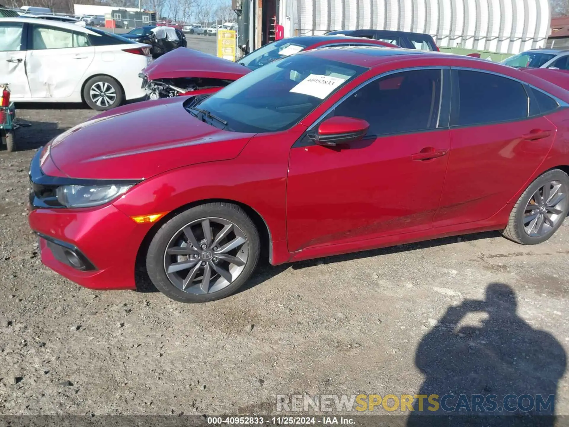 2 Photograph of a damaged car 19XFC1F39LE208608 HONDA CIVIC 2020