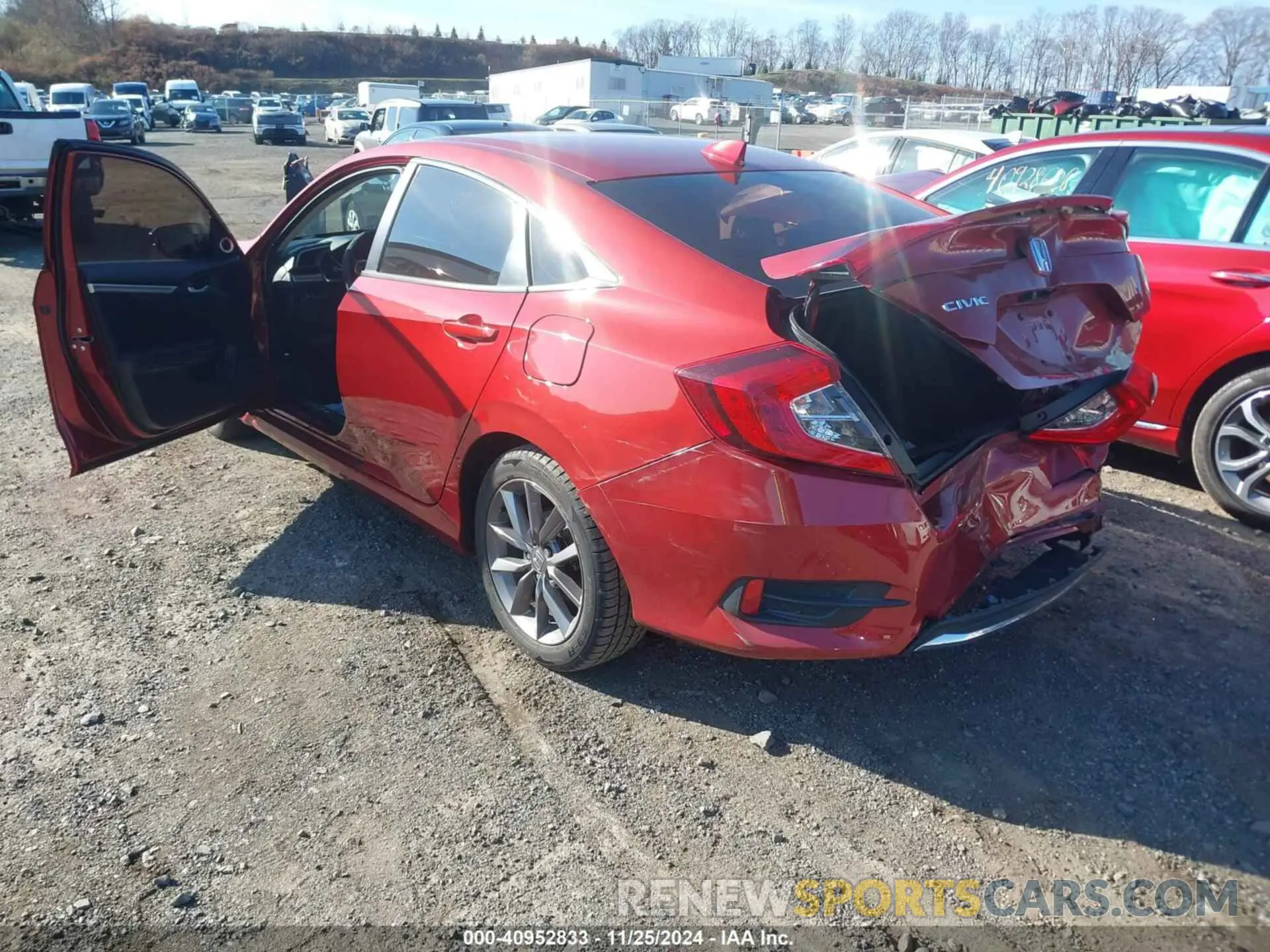 3 Photograph of a damaged car 19XFC1F39LE208608 HONDA CIVIC 2020