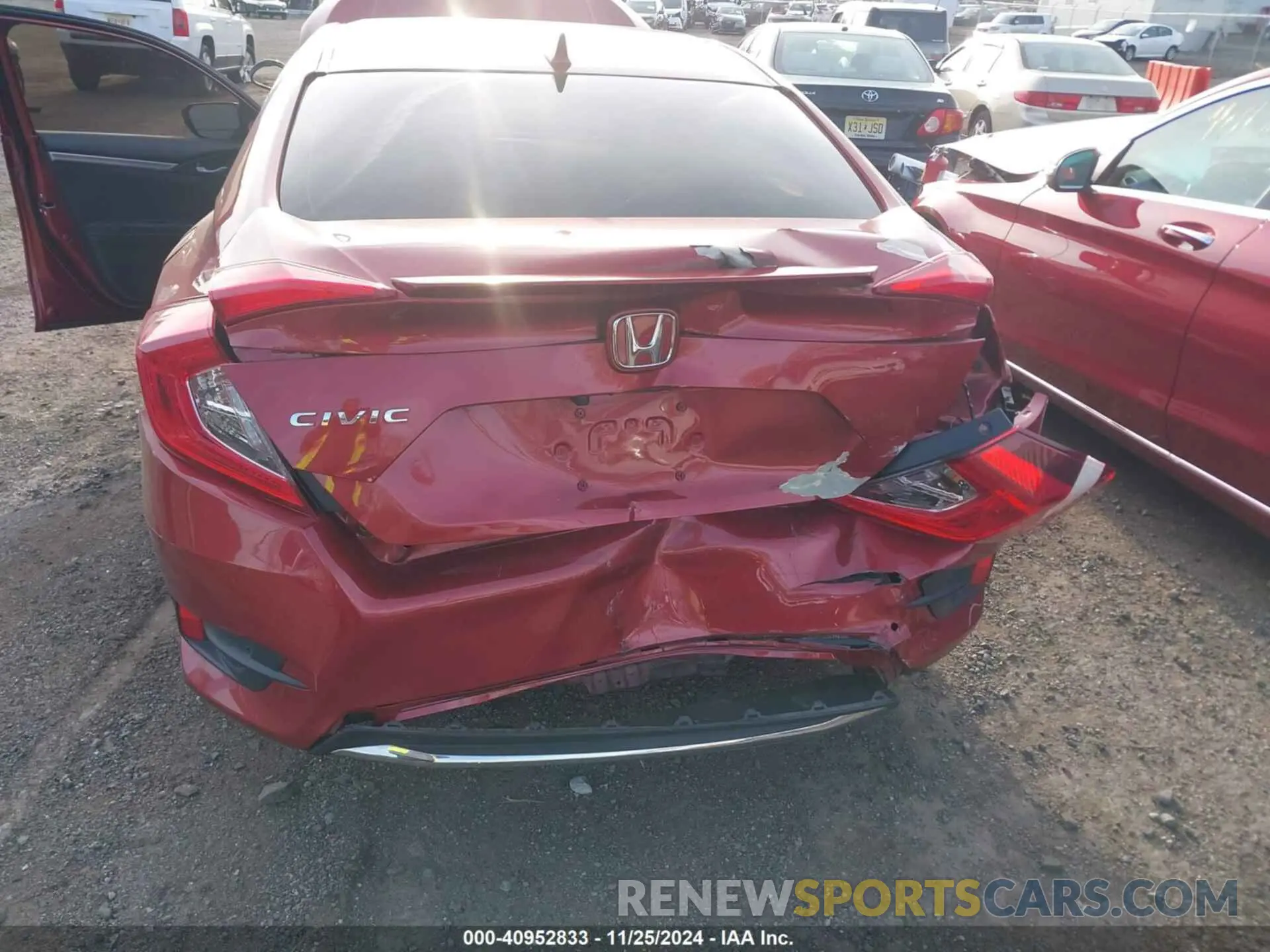 6 Photograph of a damaged car 19XFC1F39LE208608 HONDA CIVIC 2020