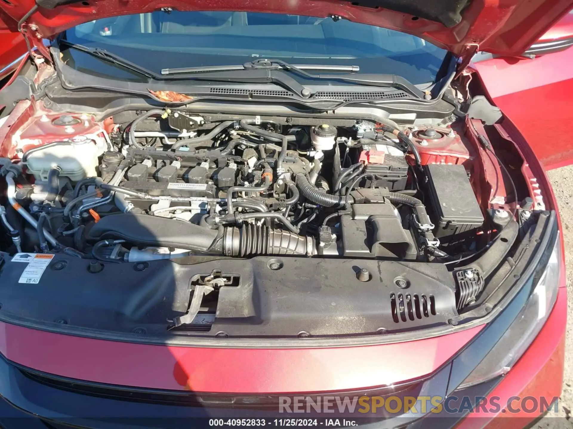 9 Photograph of a damaged car 19XFC1F39LE208608 HONDA CIVIC 2020