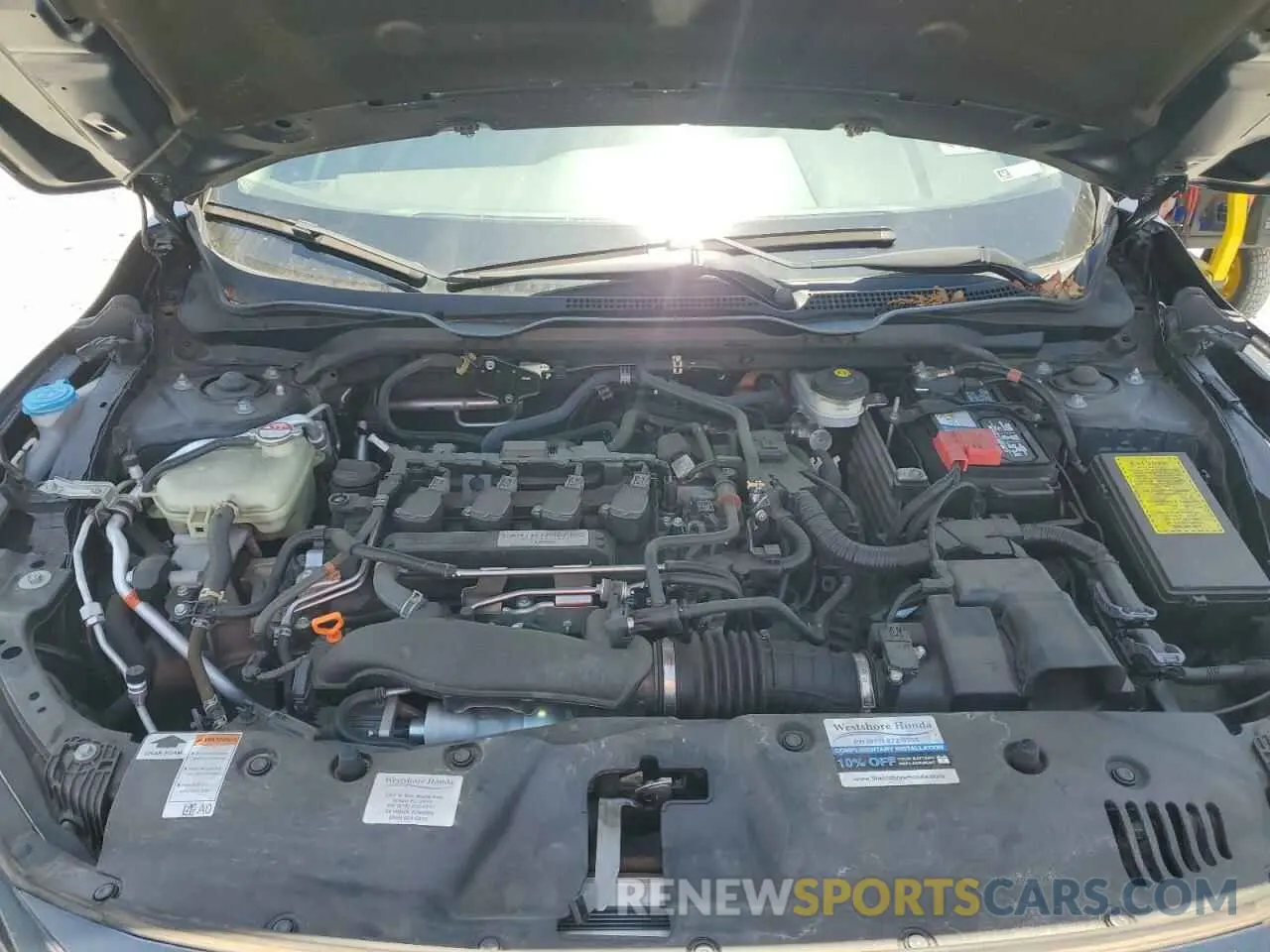 11 Photograph of a damaged car 19XFC1F3XLE005677 HONDA CIVIC 2020