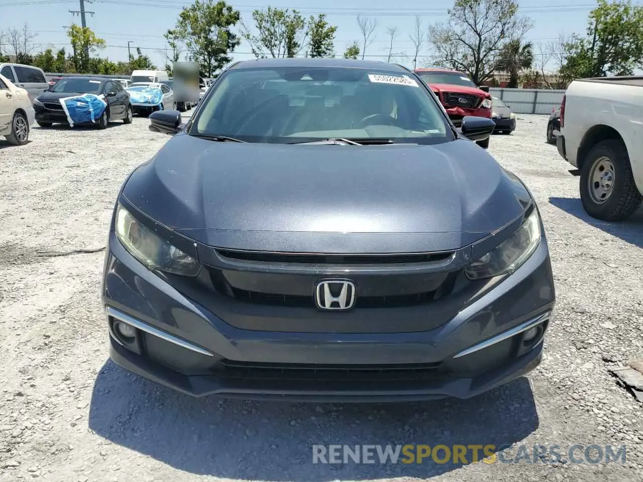 5 Photograph of a damaged car 19XFC1F3XLE005677 HONDA CIVIC 2020