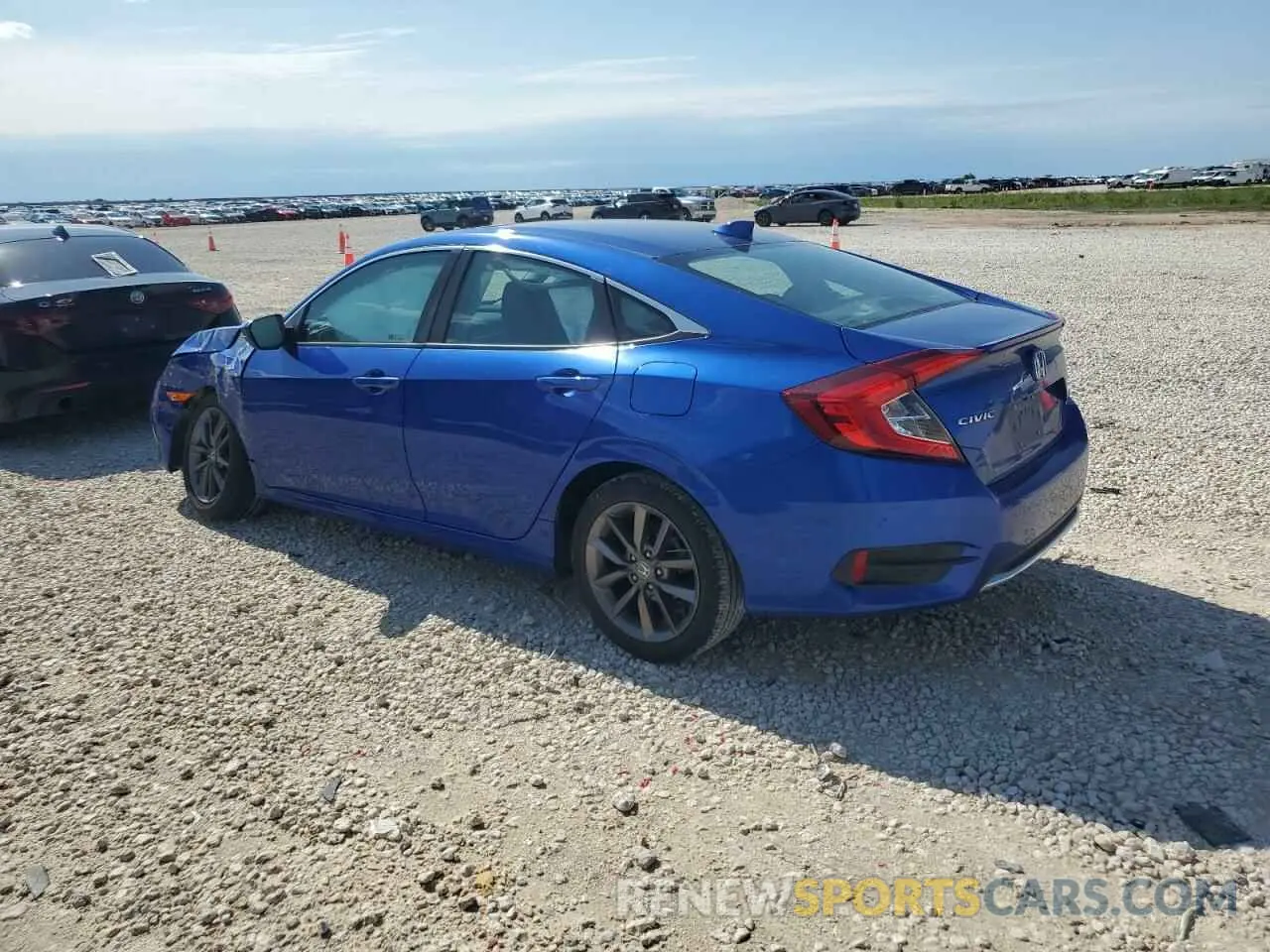 2 Фотография поврежденного автомобиля 19XFC1F3XLE010295 HONDA CIVIC 2020