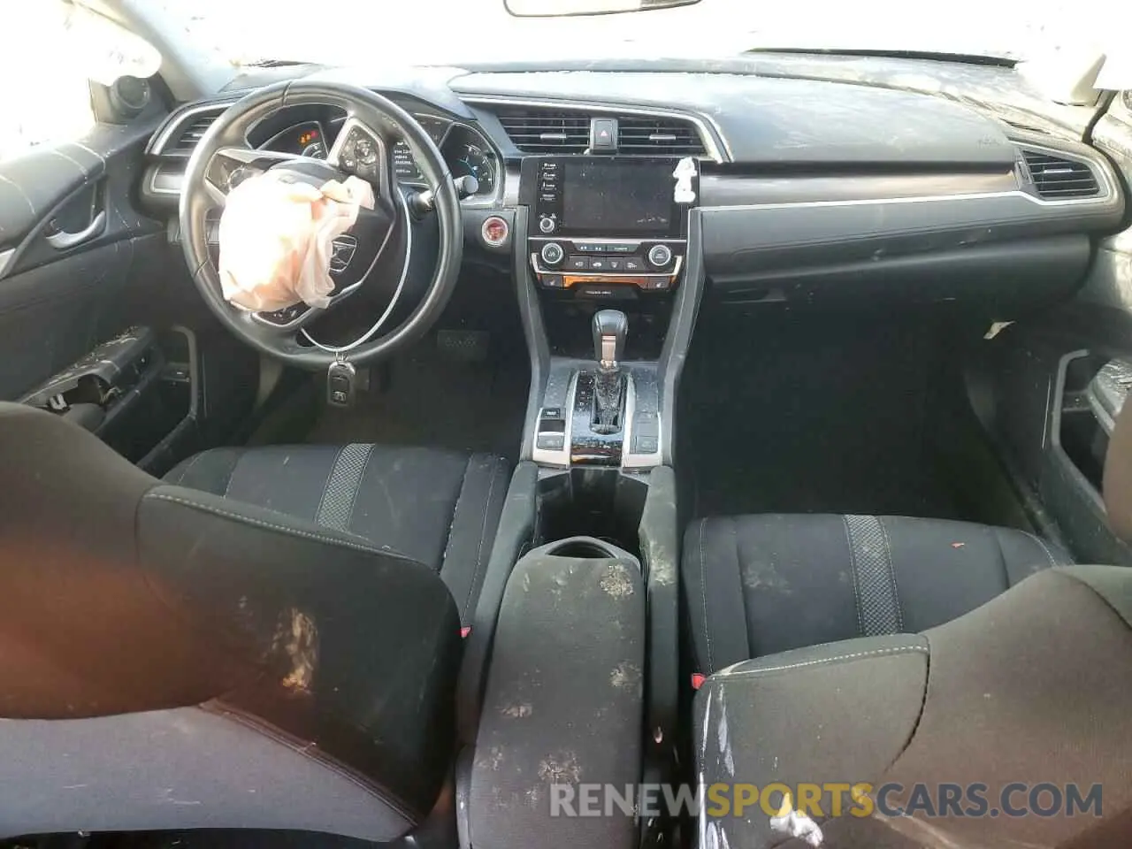 8 Photograph of a damaged car 19XFC1F3XLE017909 HONDA CIVIC 2020