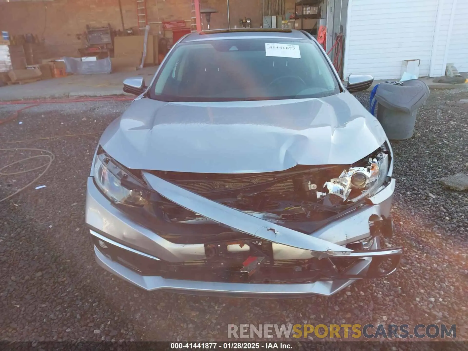 12 Photograph of a damaged car 19XFC1F3XLE021720 HONDA CIVIC 2020