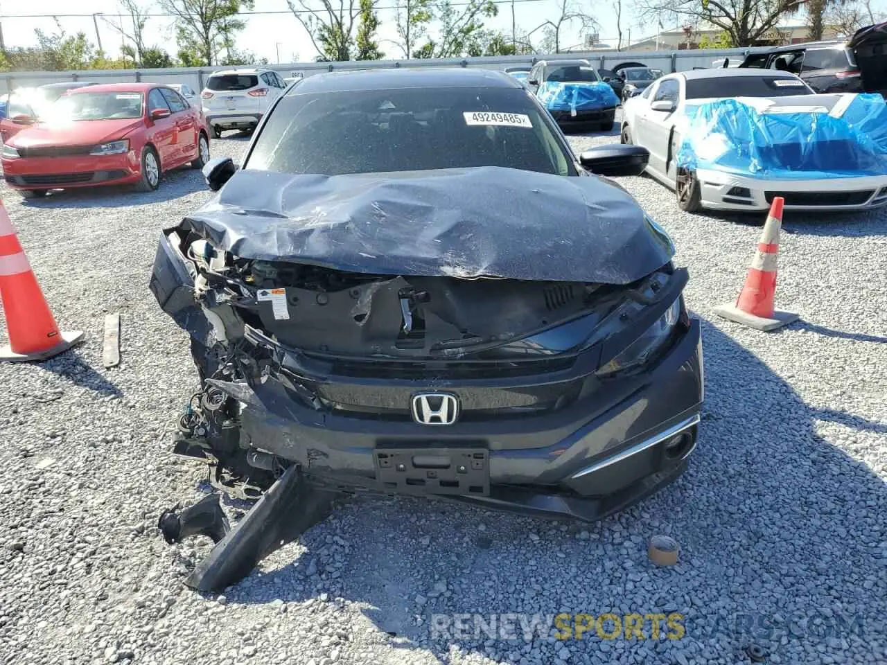 5 Photograph of a damaged car 19XFC1F3XLE024083 HONDA CIVIC 2020